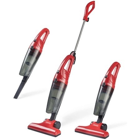Aspirator Vertical 2in1 Rosberg, 600W, 800 ml, roșu
