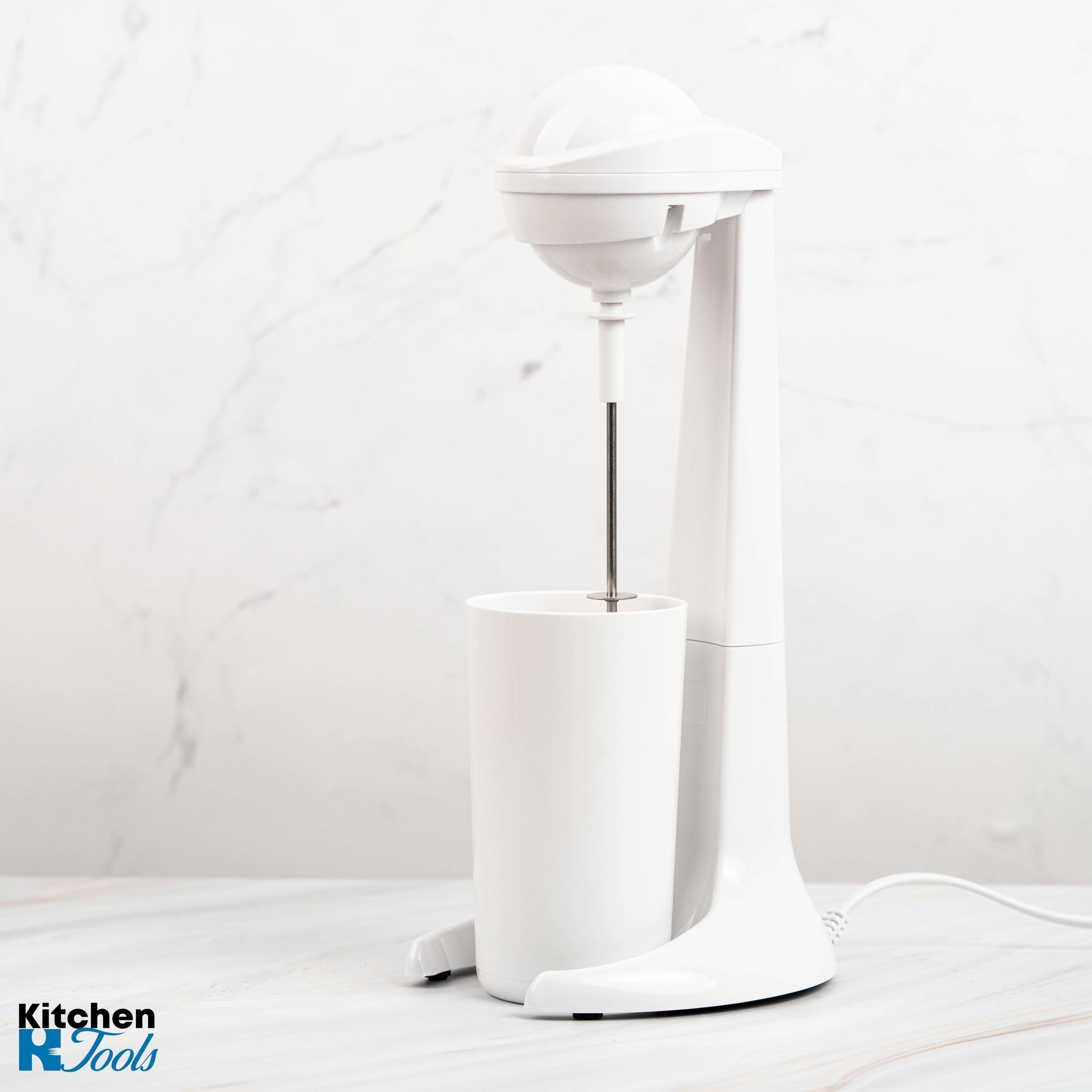 Mixer Frappe Rosberg Premium, alb, 100W, 2 viteze