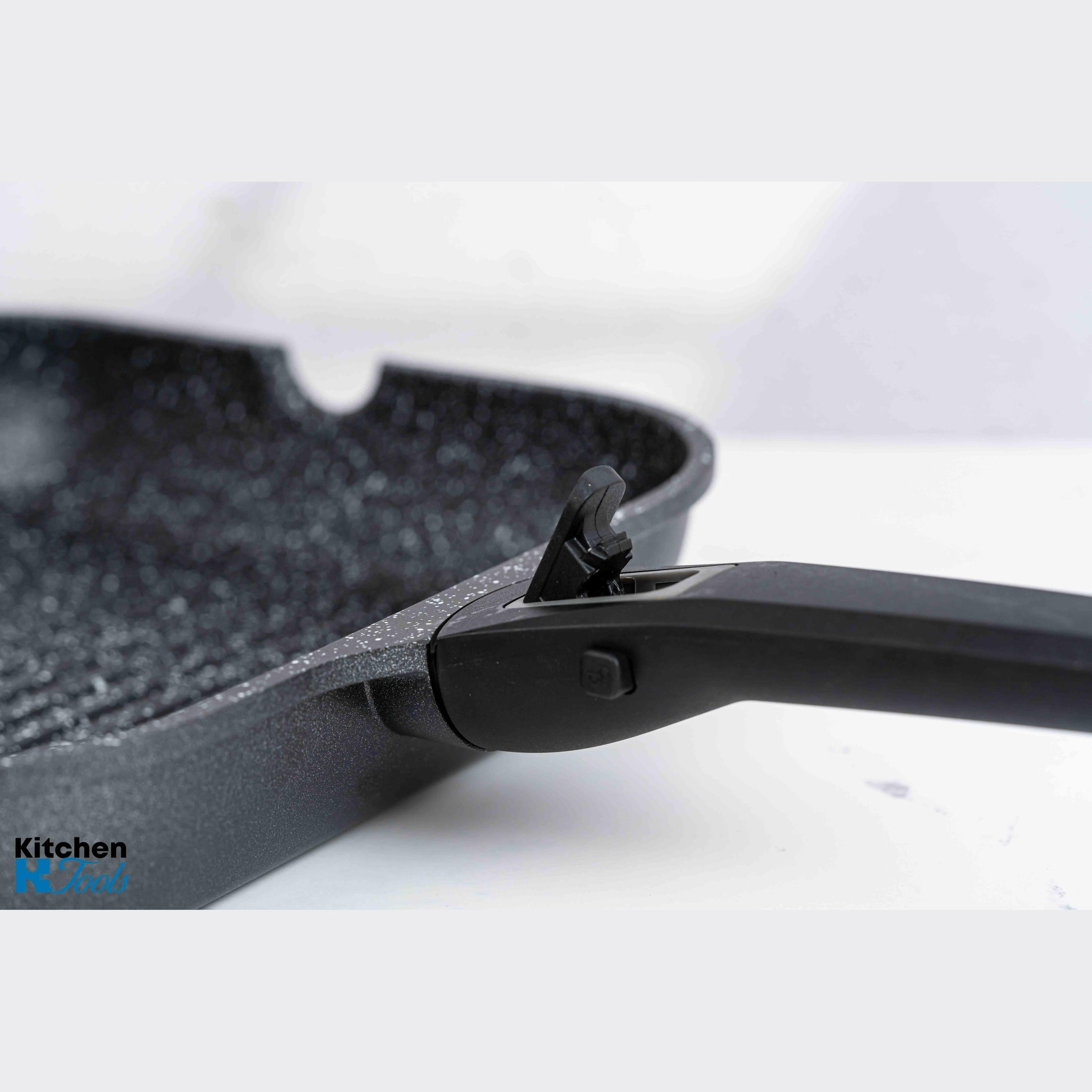 Tigaie grill Bohmann, 28cm, aluminiu antiaderent