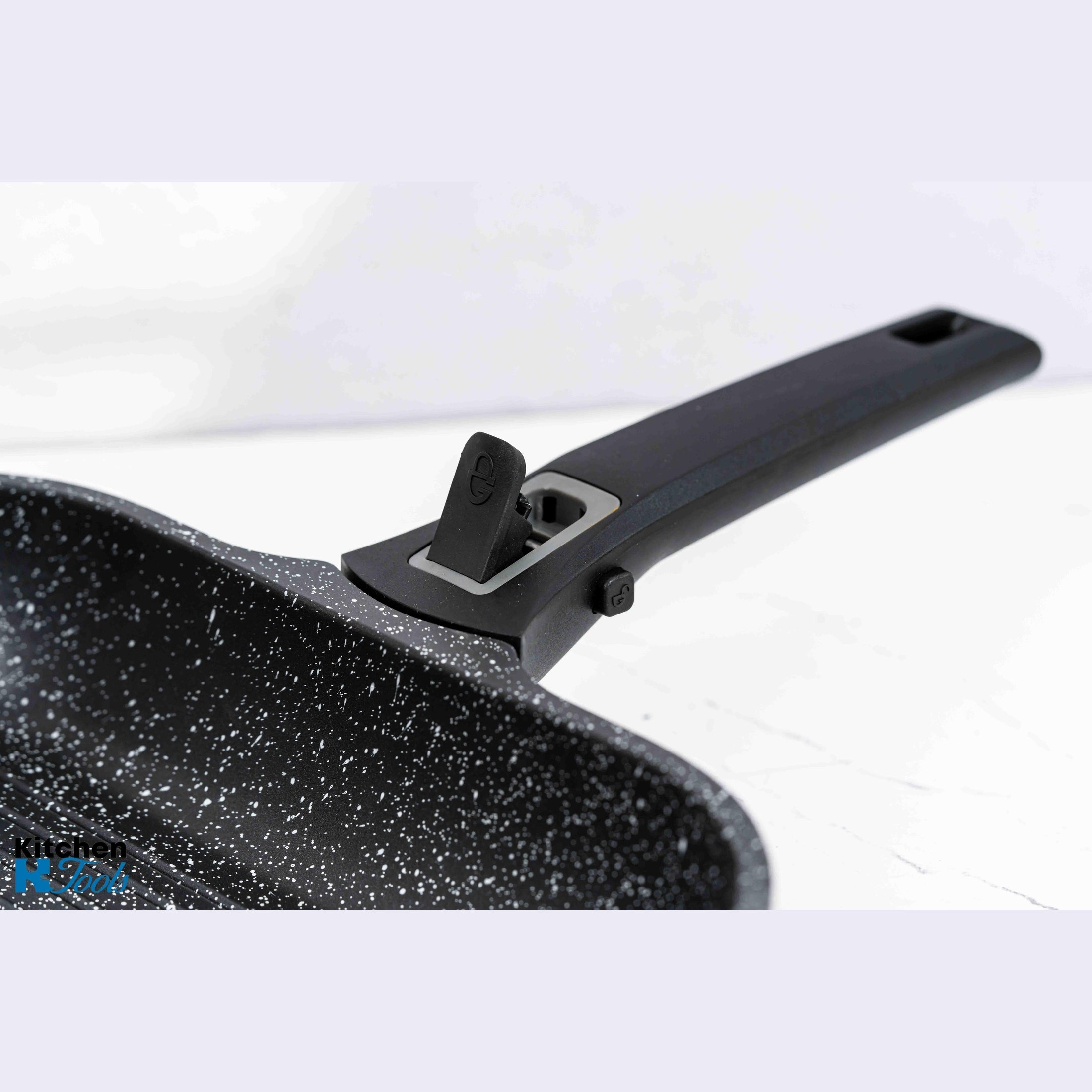 Tigaie grill Bohmann, 28cm, aluminiu antiaderent