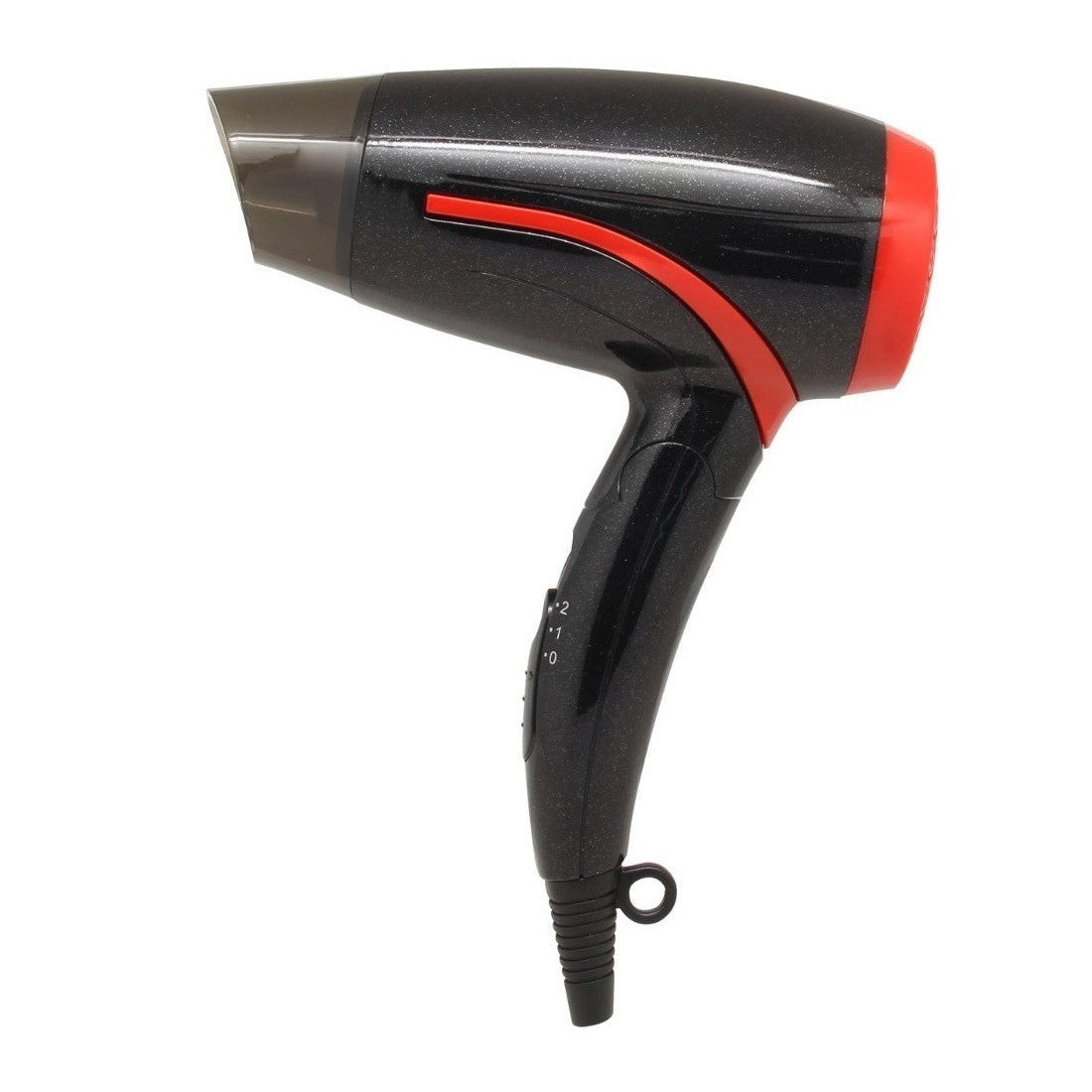 Uscător de par pliabil Rosberg negru