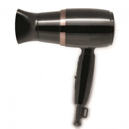 Uscator de par Rosberg, 1600W, negru/auriu