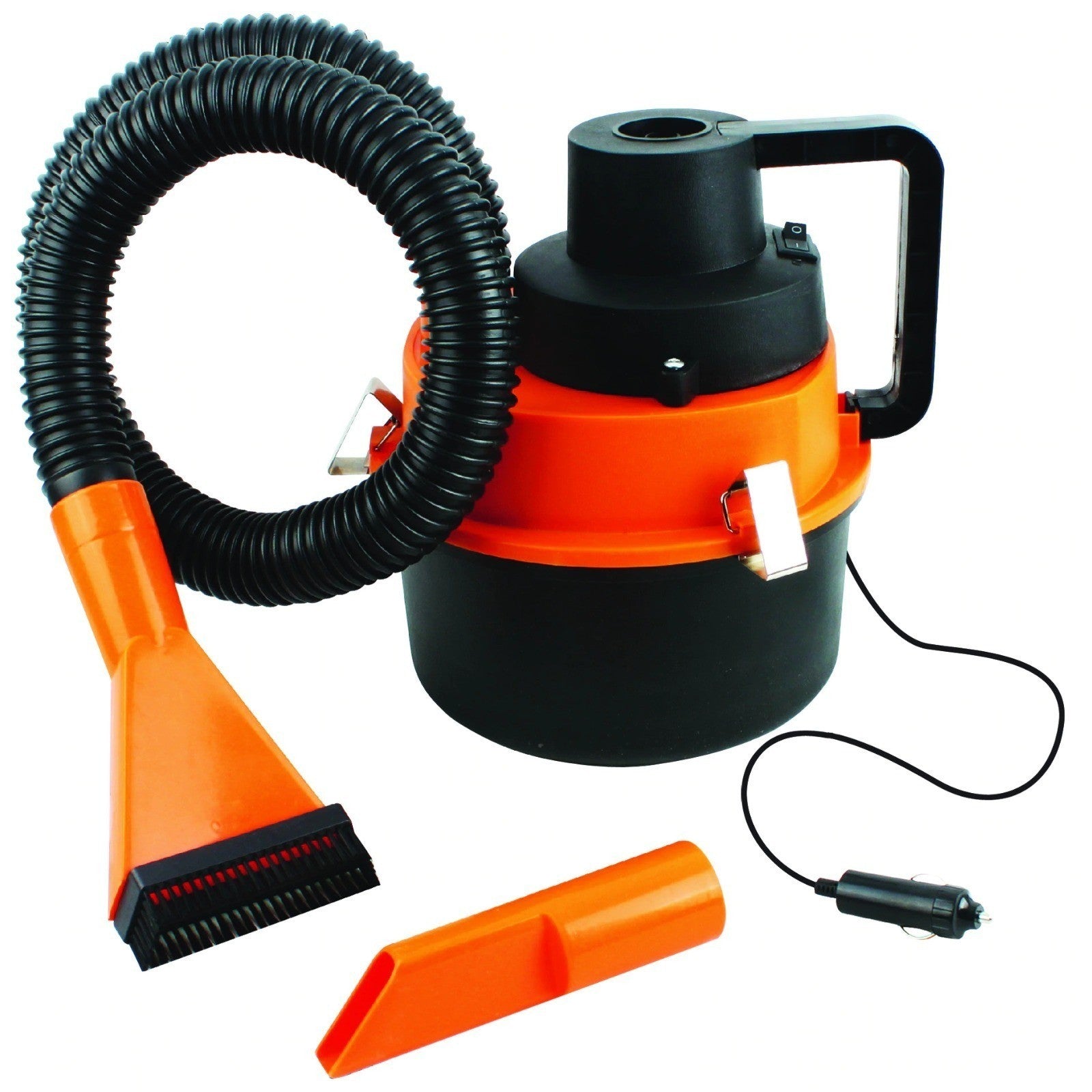 Aspirator Auto Portabil Eltron 120W, Portocaliu