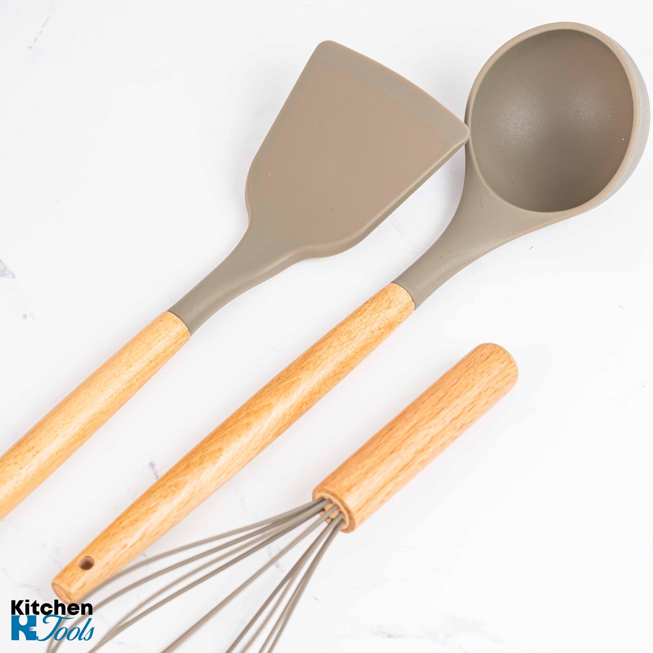 Set ustensile bucatarie Bohmann, 8 piese, gri