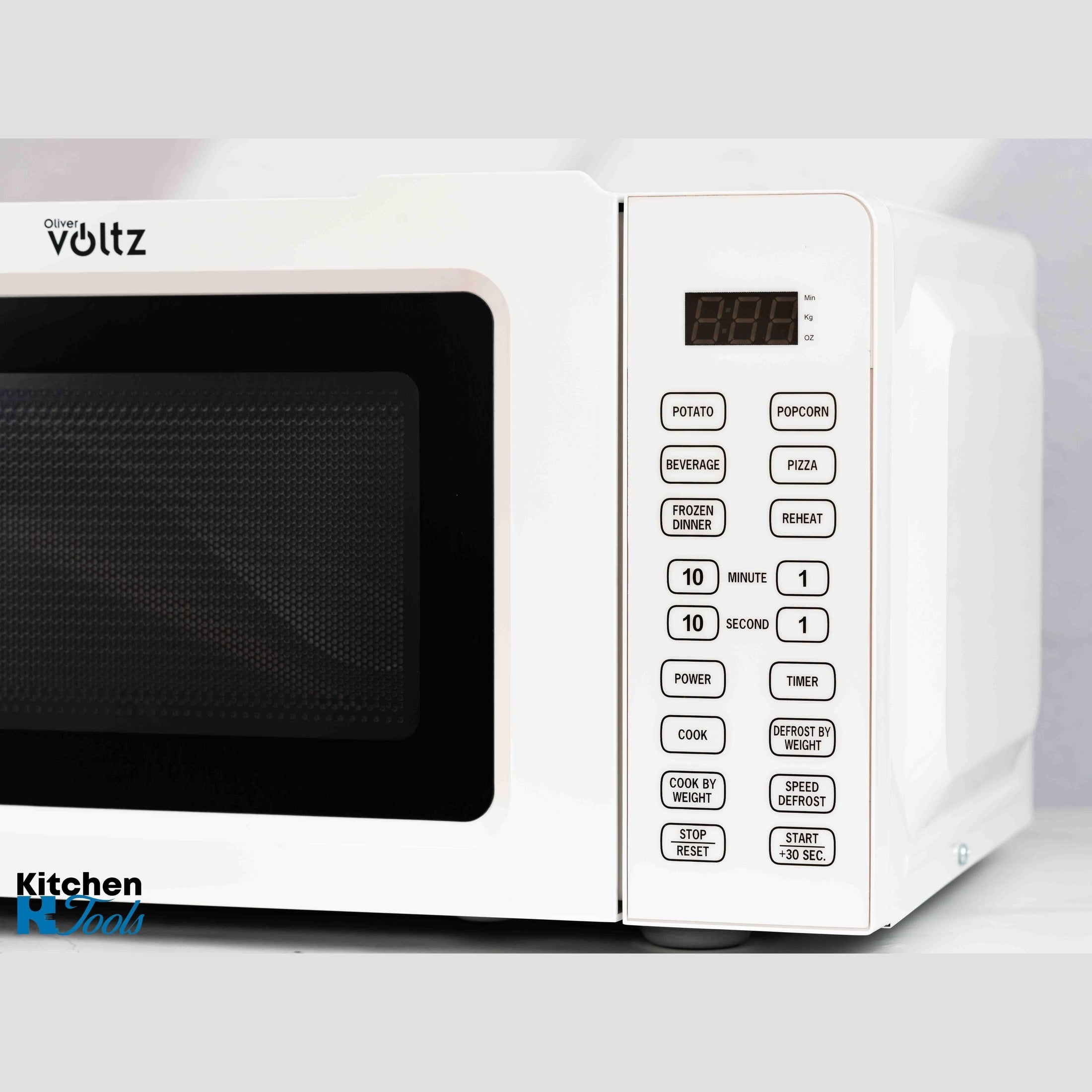 Cuptor cu microunde Oliver Voltz alb, 700W, 20L