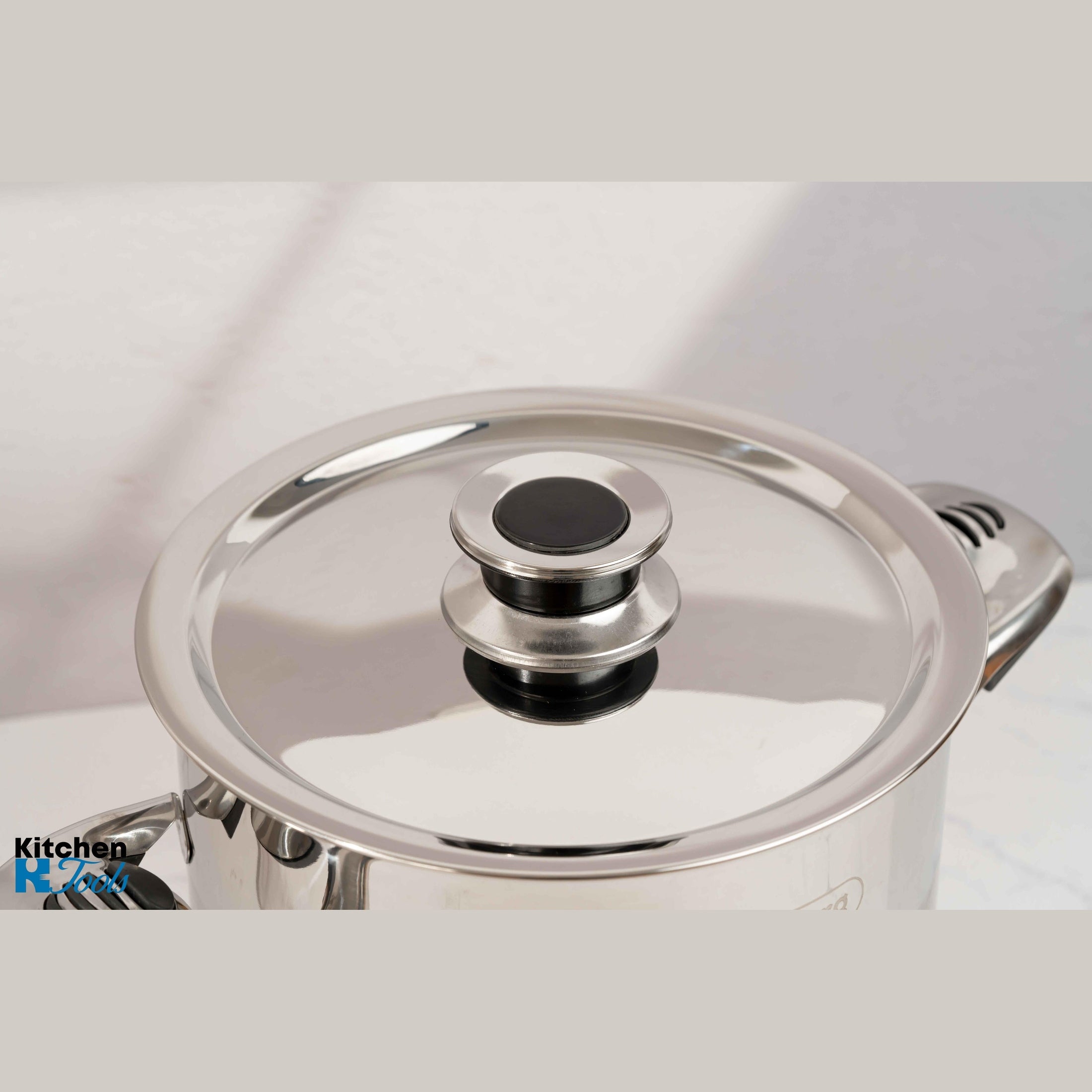 Oala inox 5L Rosberg pentru lapte, inclusiv inducție