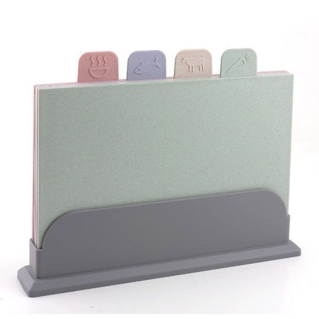 Set 4 tocătoare plastic Bohmann, compact și multicolor