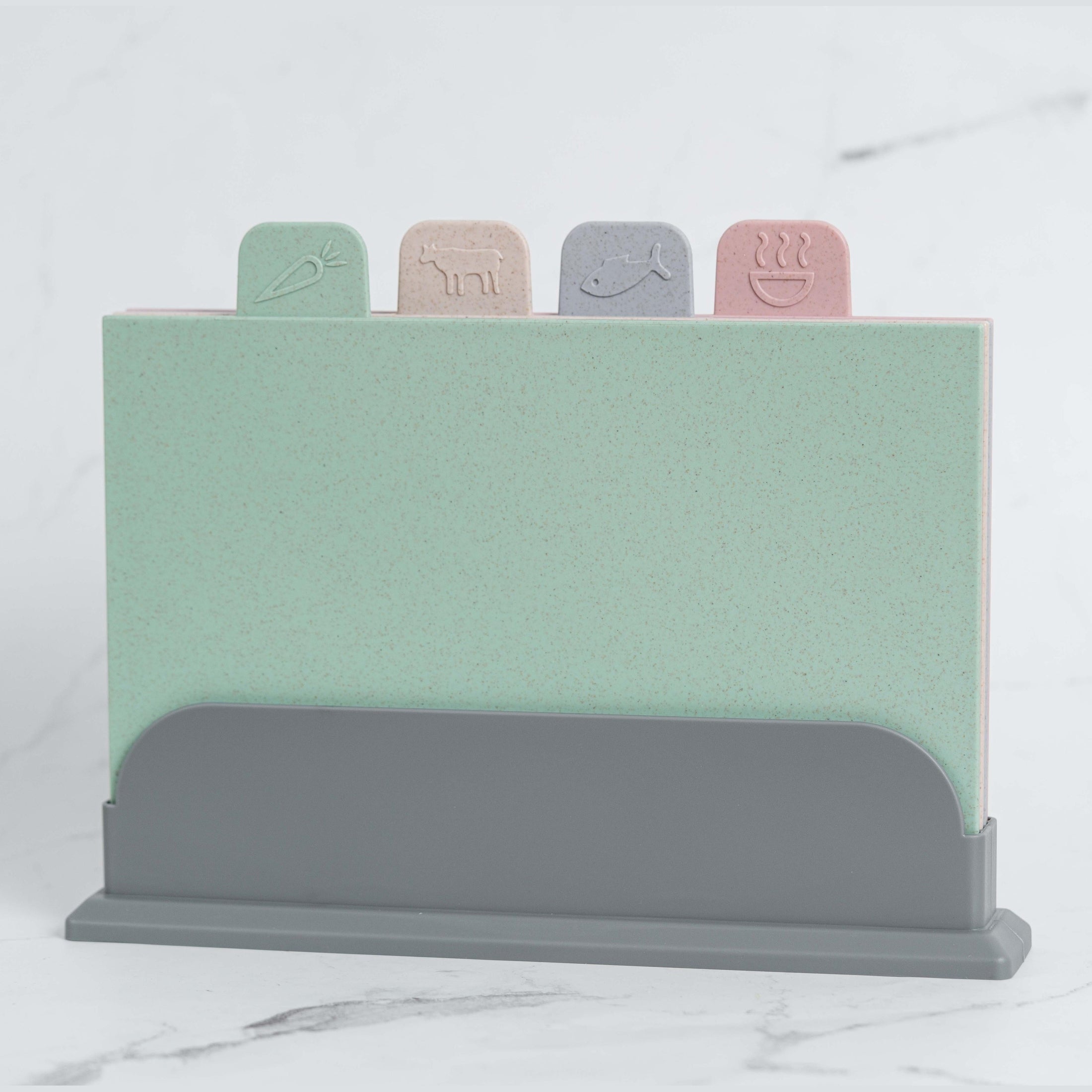 Set 4 tocătoare plastic Bohmann, compact și multicolor