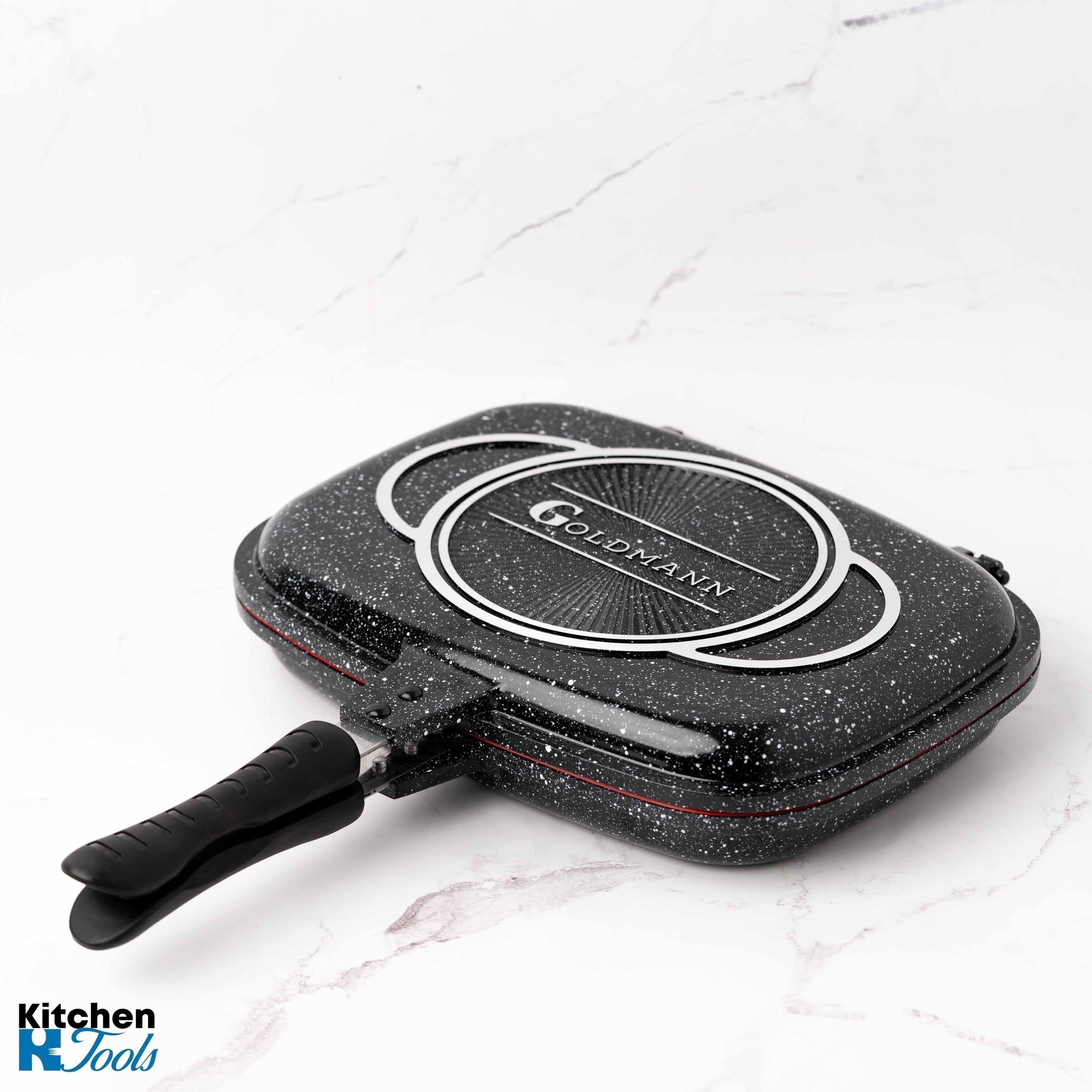 Tigaie dubla aluminiu turnat cu acoperire ceramica