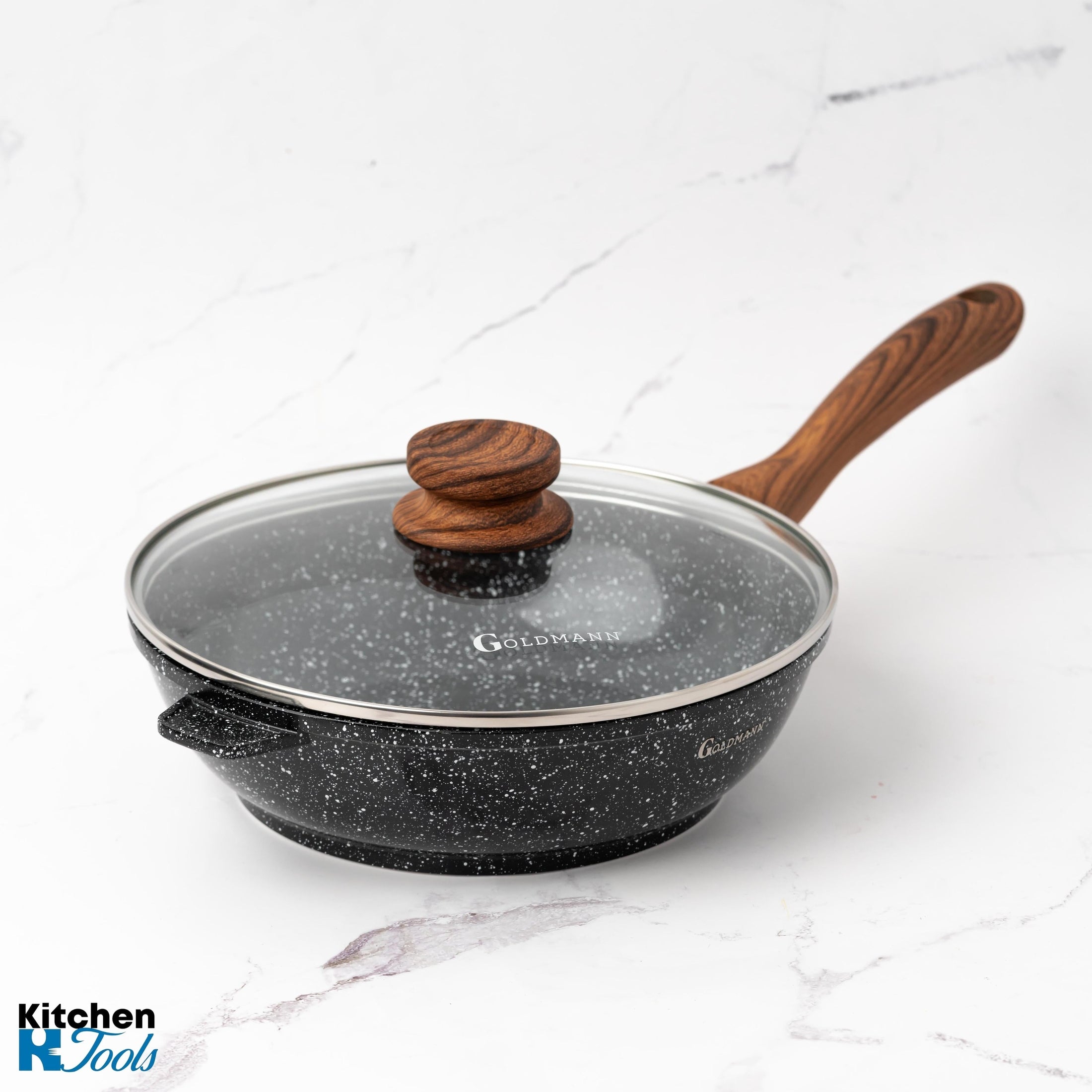 Tigaie Goldmann aluminiu, acoperire ceramică, 24cm