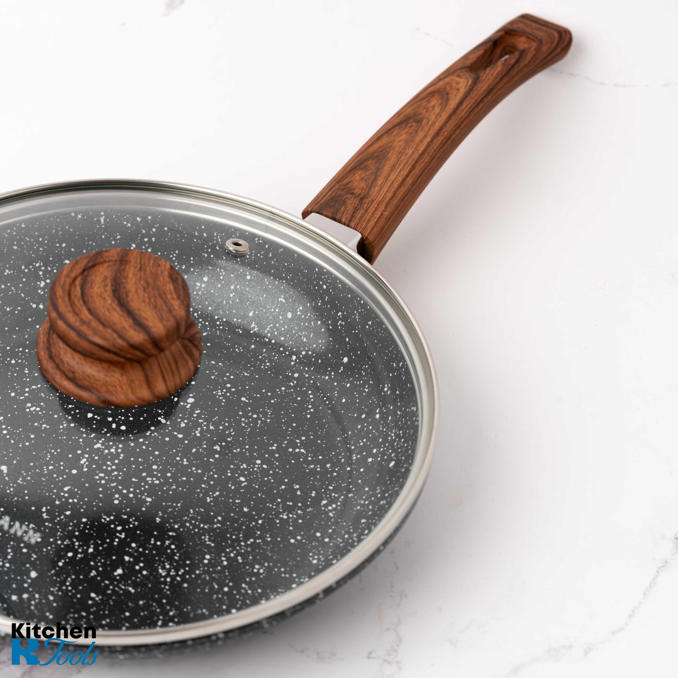 Tigaie Goldmann 20cm, acoperire ceramică, maner soft touch