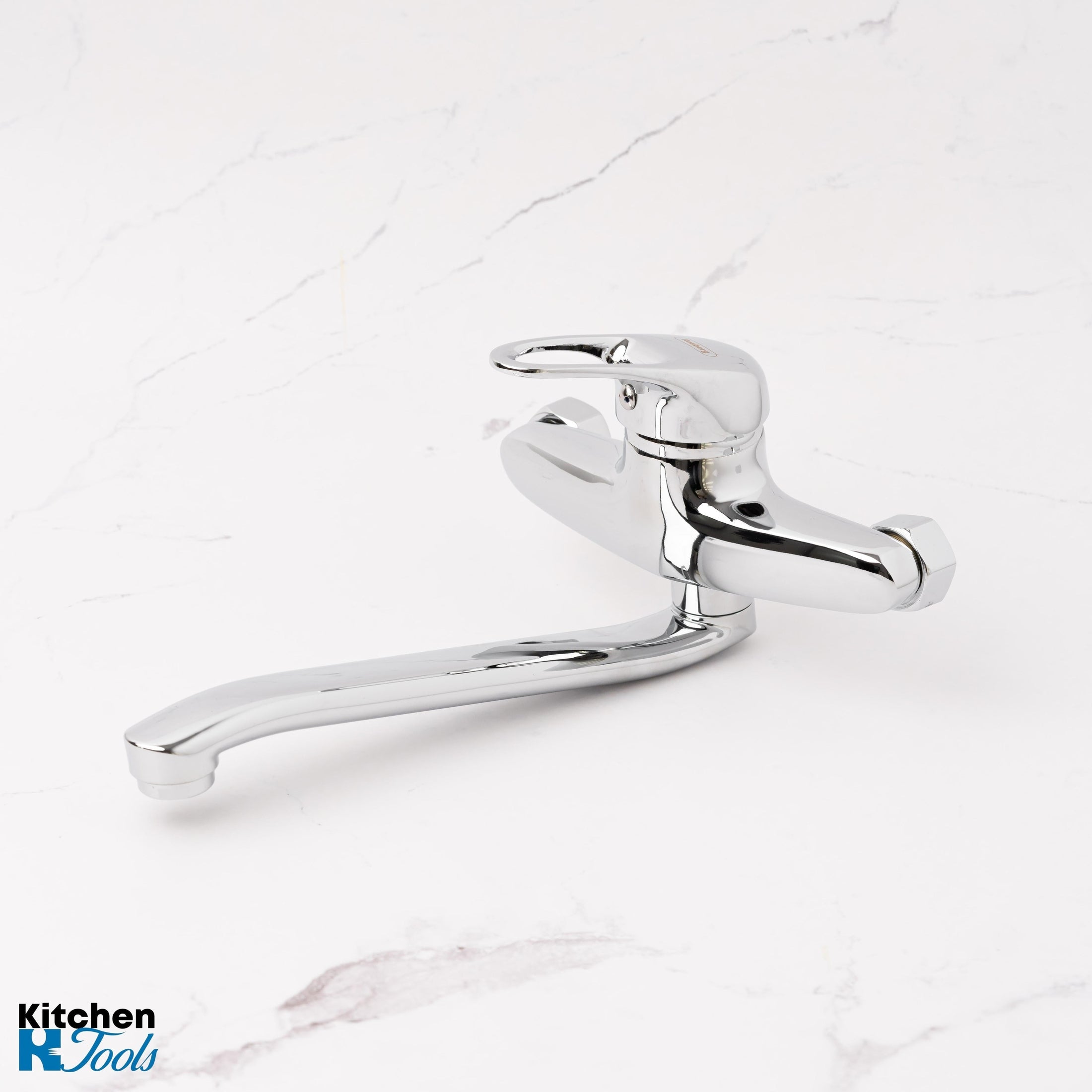 Baterie Cadă Cromată Monocomandă, Pipa Lungă