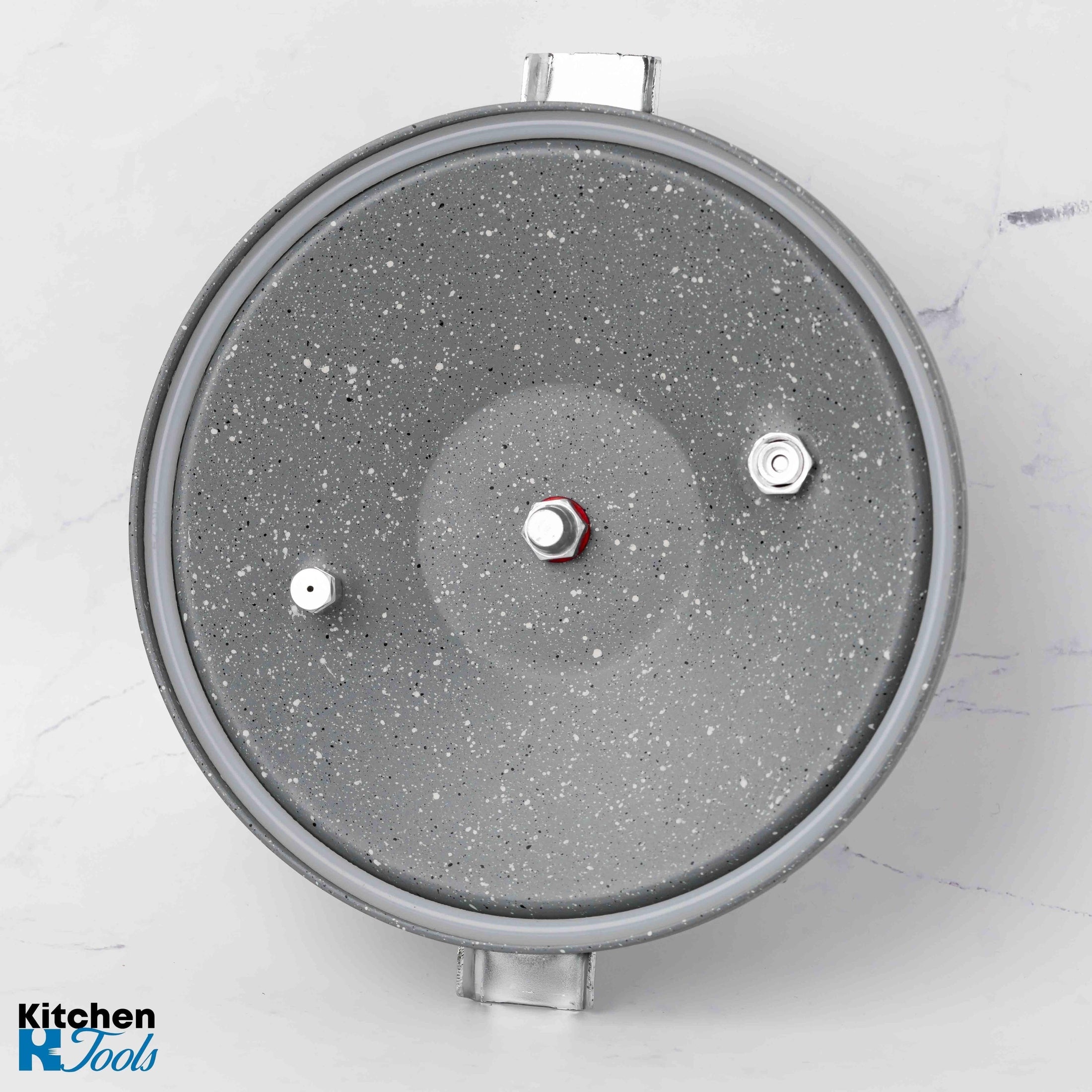 Oală sub presiune Bohmann 11L, gri marmorat