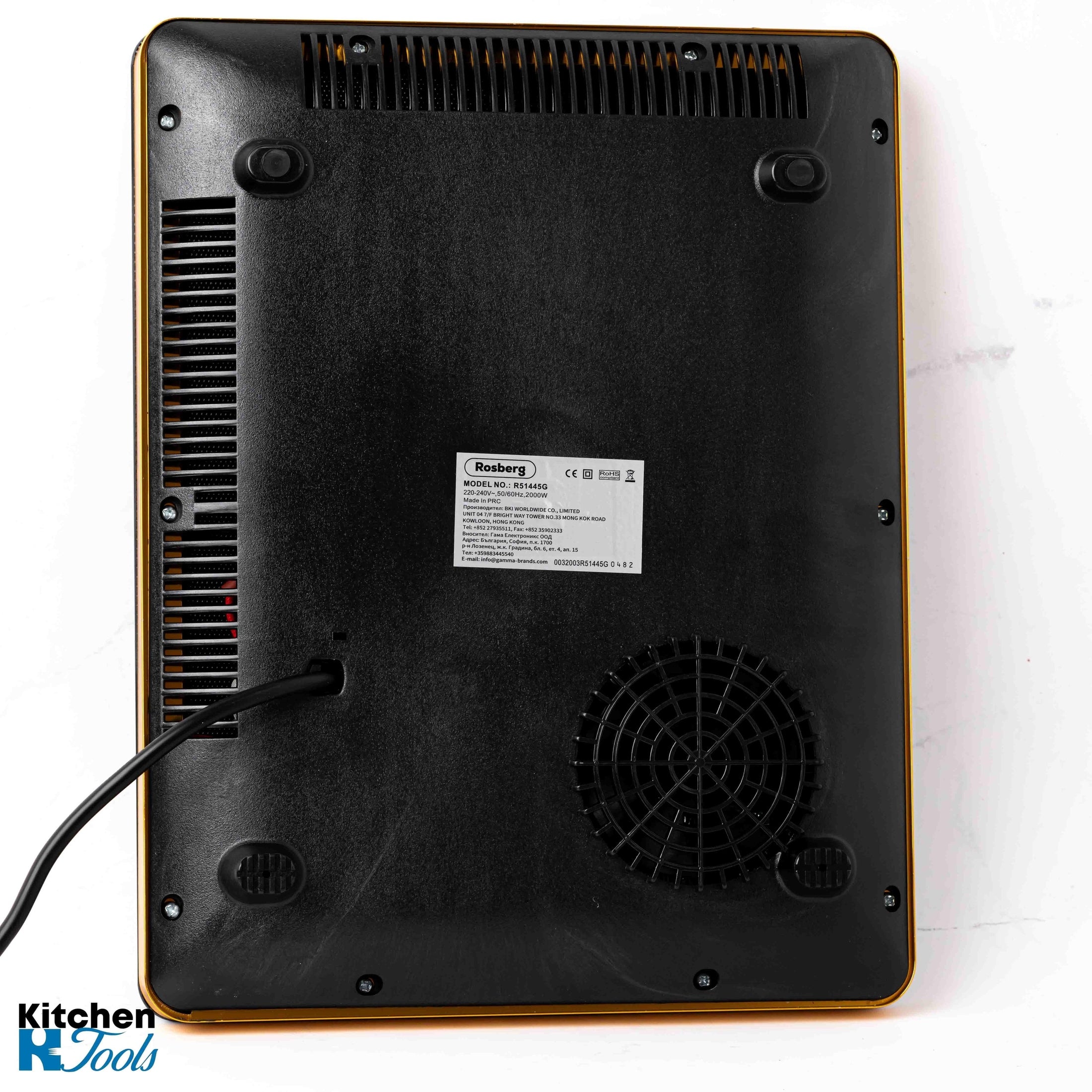 Plita vitroceramica Rosberg cu 10 trepte 2000W