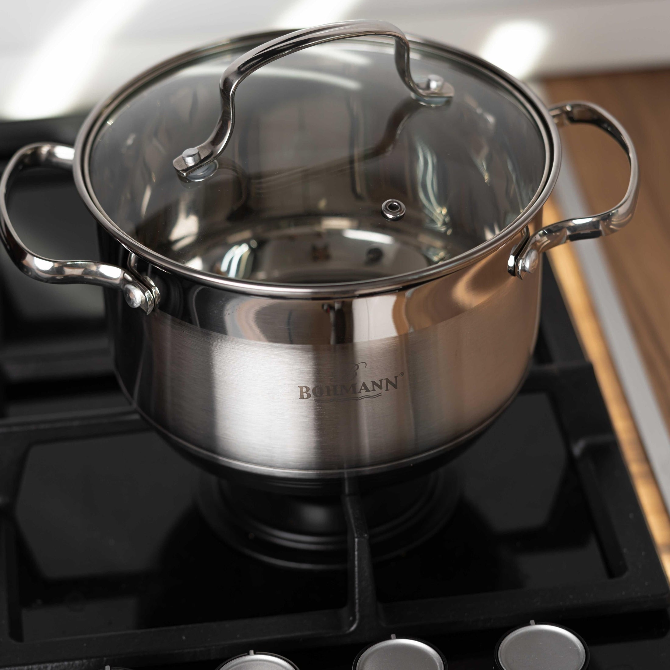 Set Oale Inox 12 Piese Bohmann Pentru Inductie