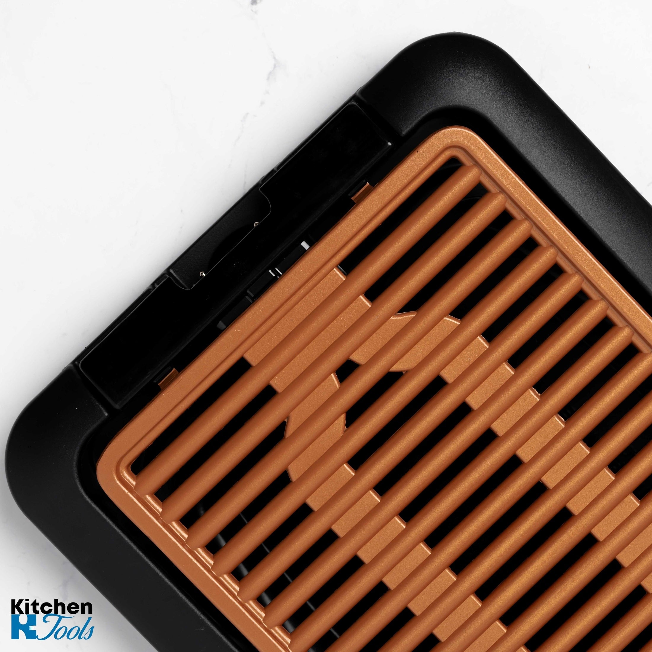 Grătar Electric Antiaderent 23x36 cm, Negru