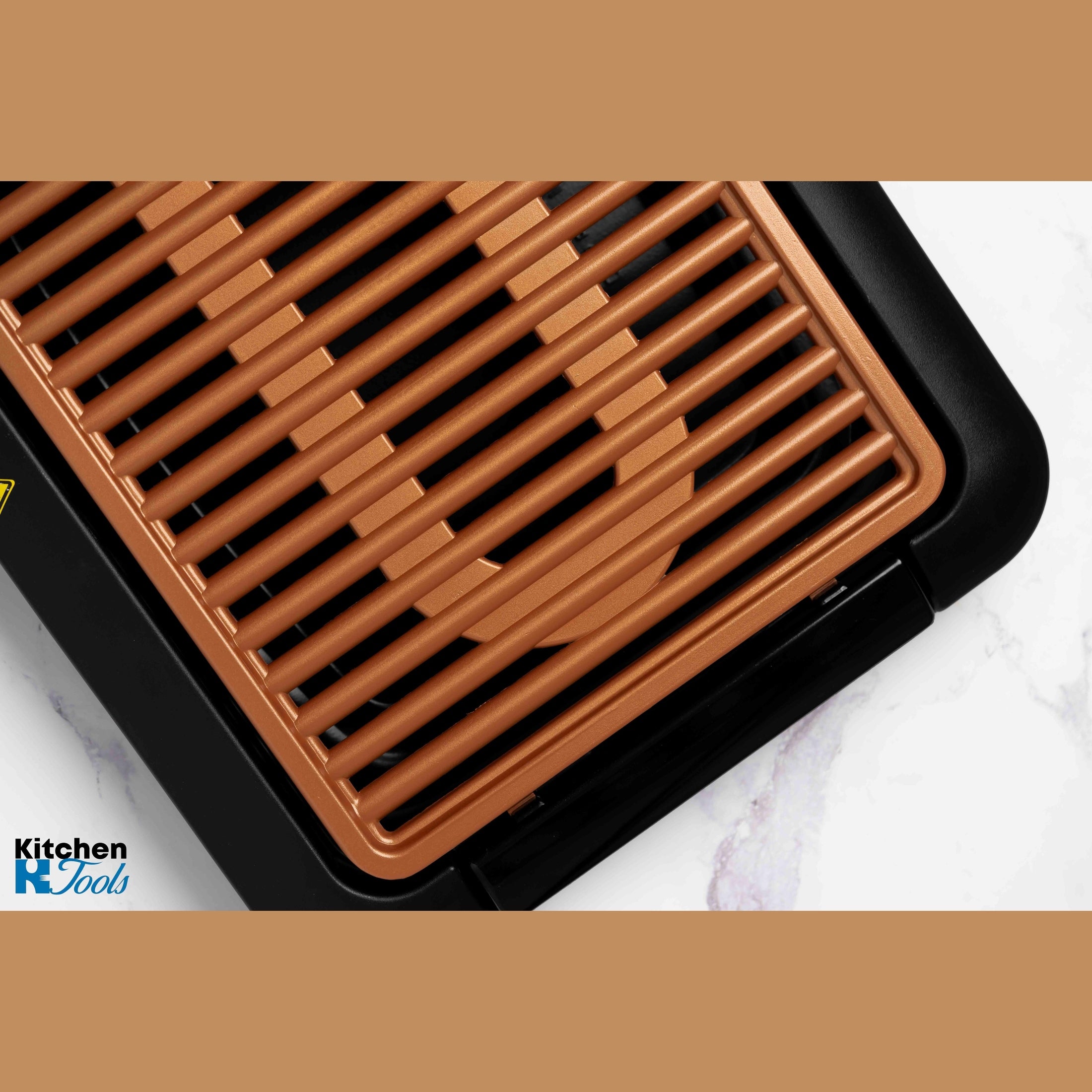 Grătar Electric Antiaderent 23x36 cm, Negru
