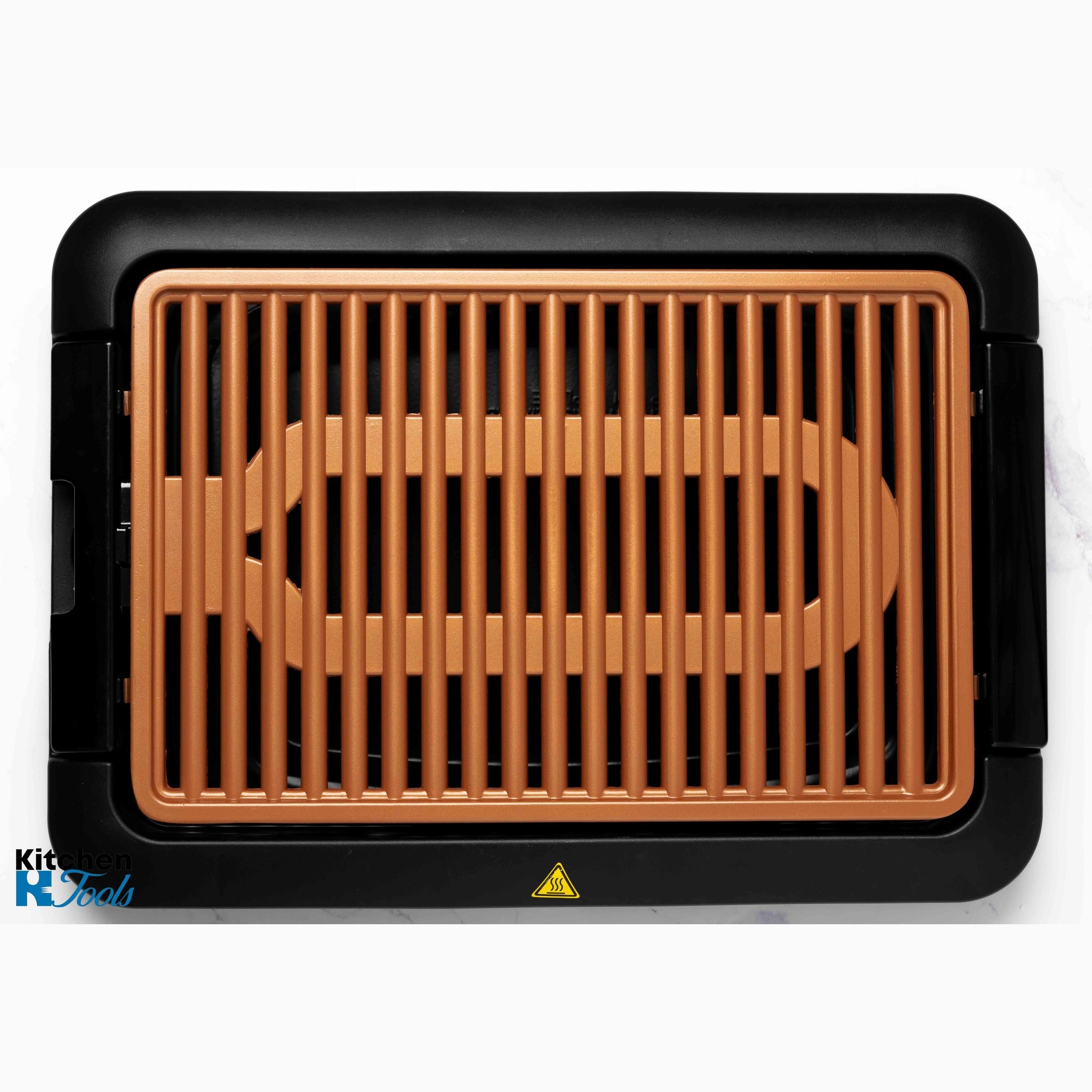 Grătar Electric Antiaderent 23x36 cm, Negru