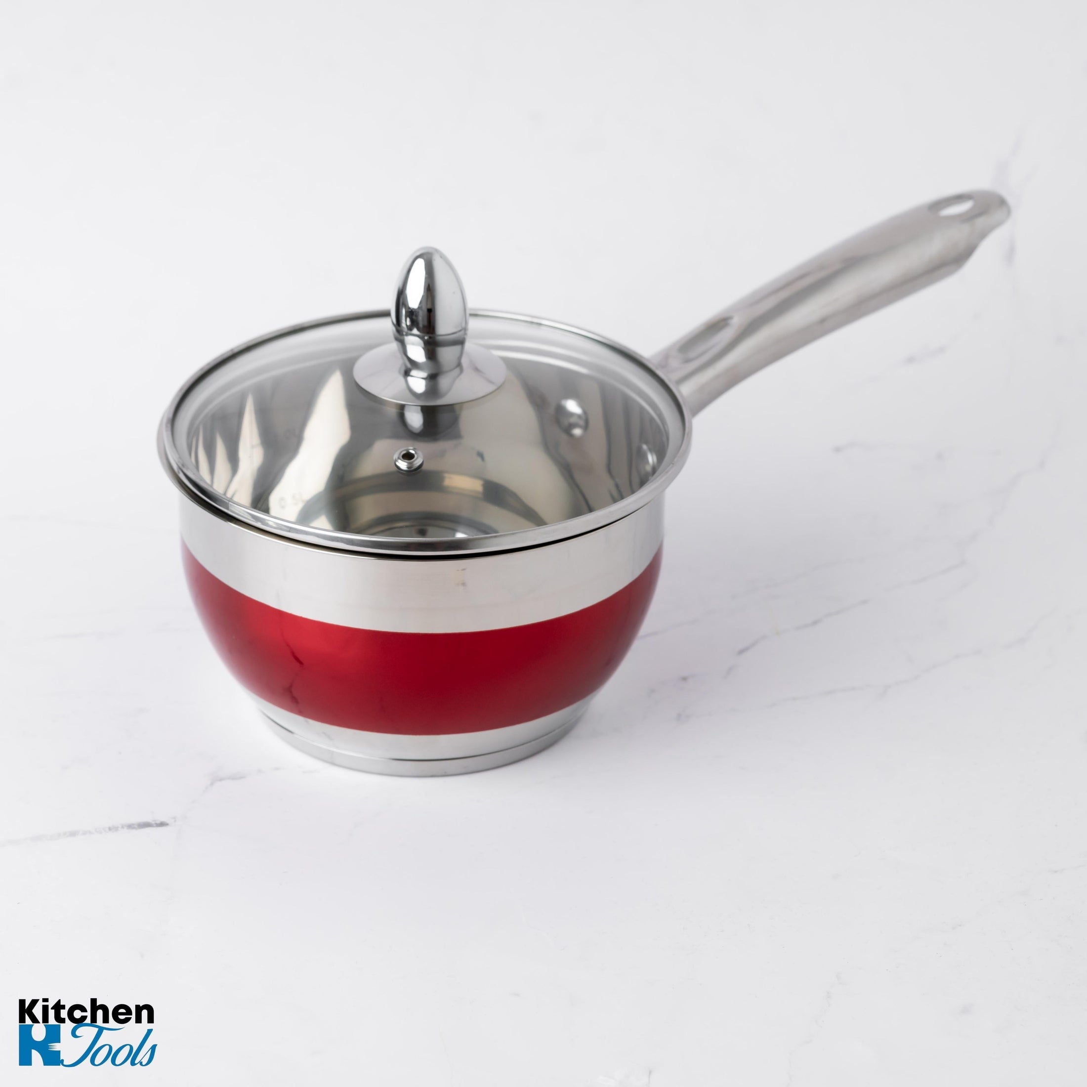 Cratita inox Bohmann 2.5L cu capac sticla