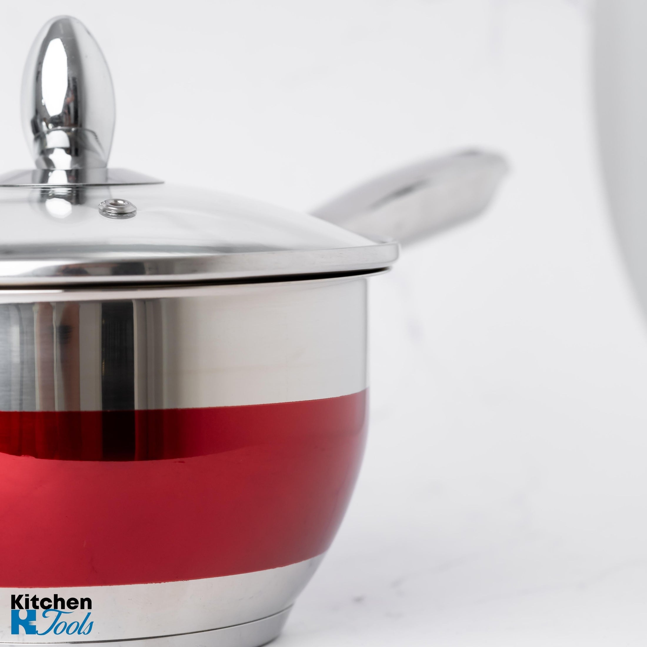 Cratita inox Bohmann 2.5L cu capac sticla