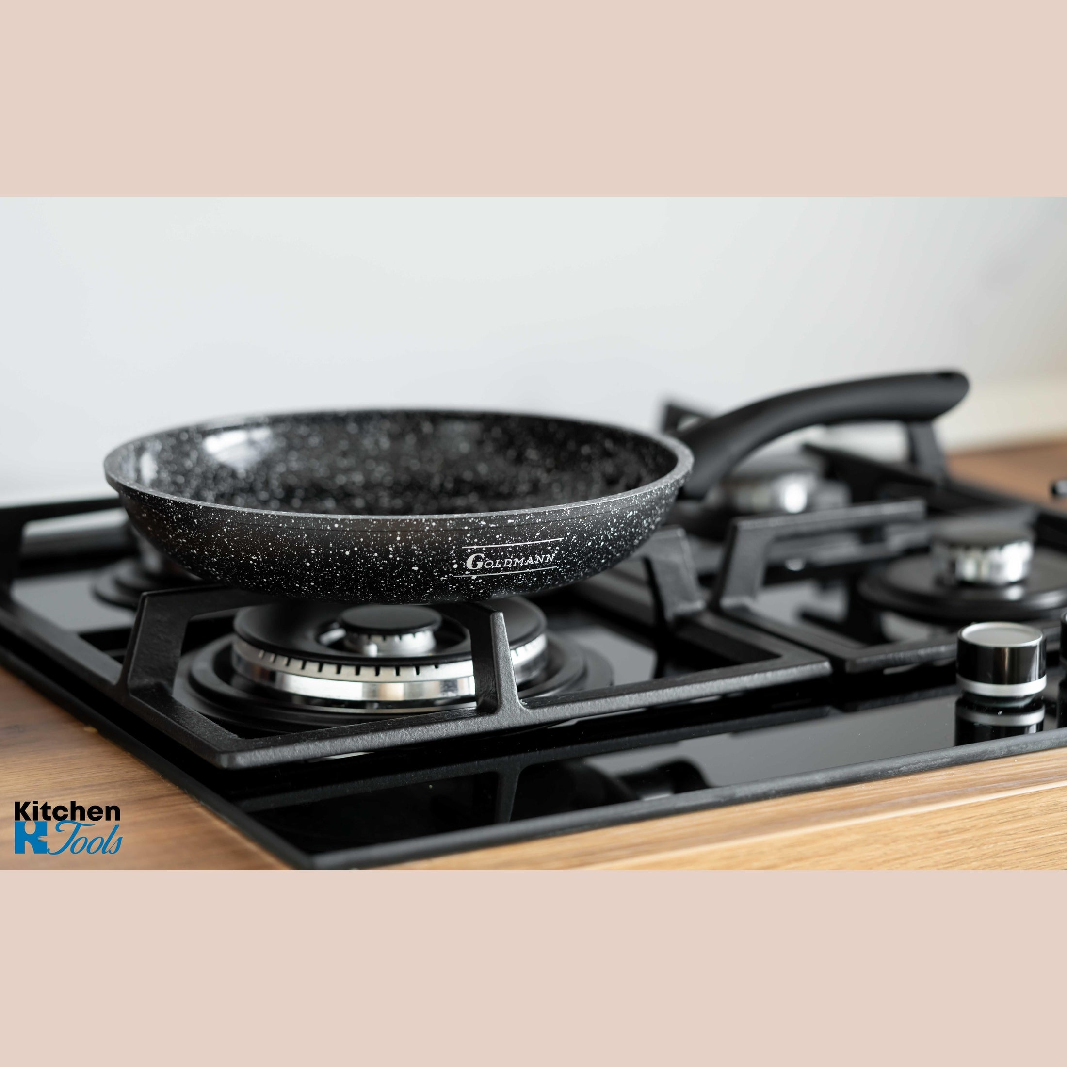 Tigaie antiaderenta Goldamnn, 20x4.3cm, soft touch