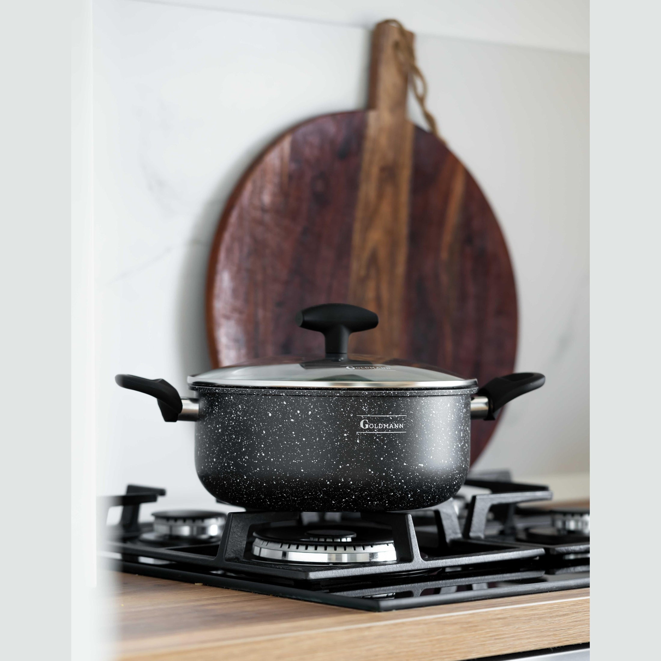 Cratiță din aluminiu 26x11cm cu mâner soft touch