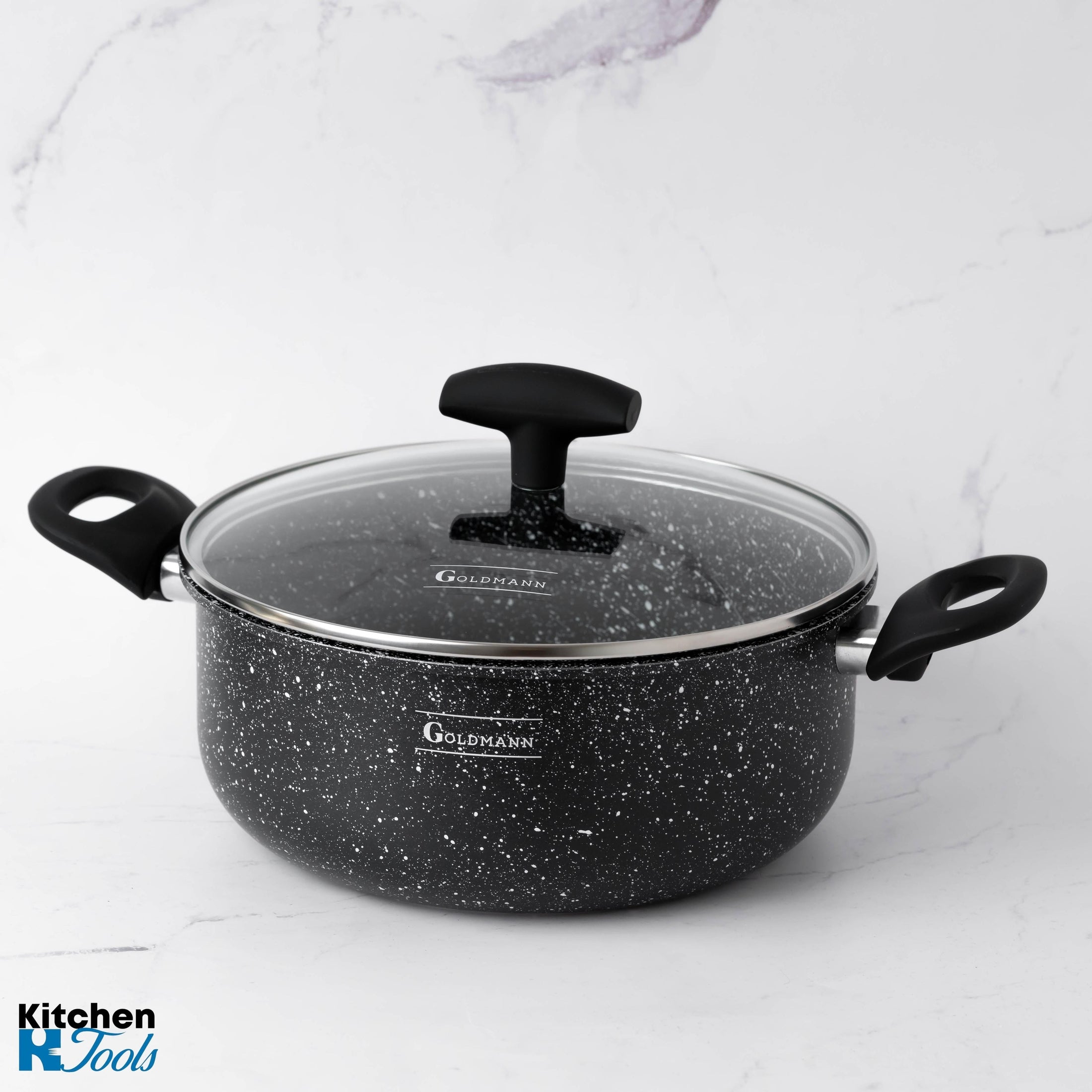 Cratiță din Aluminiu Presat cu Acoperire Ceramică, Goldmann