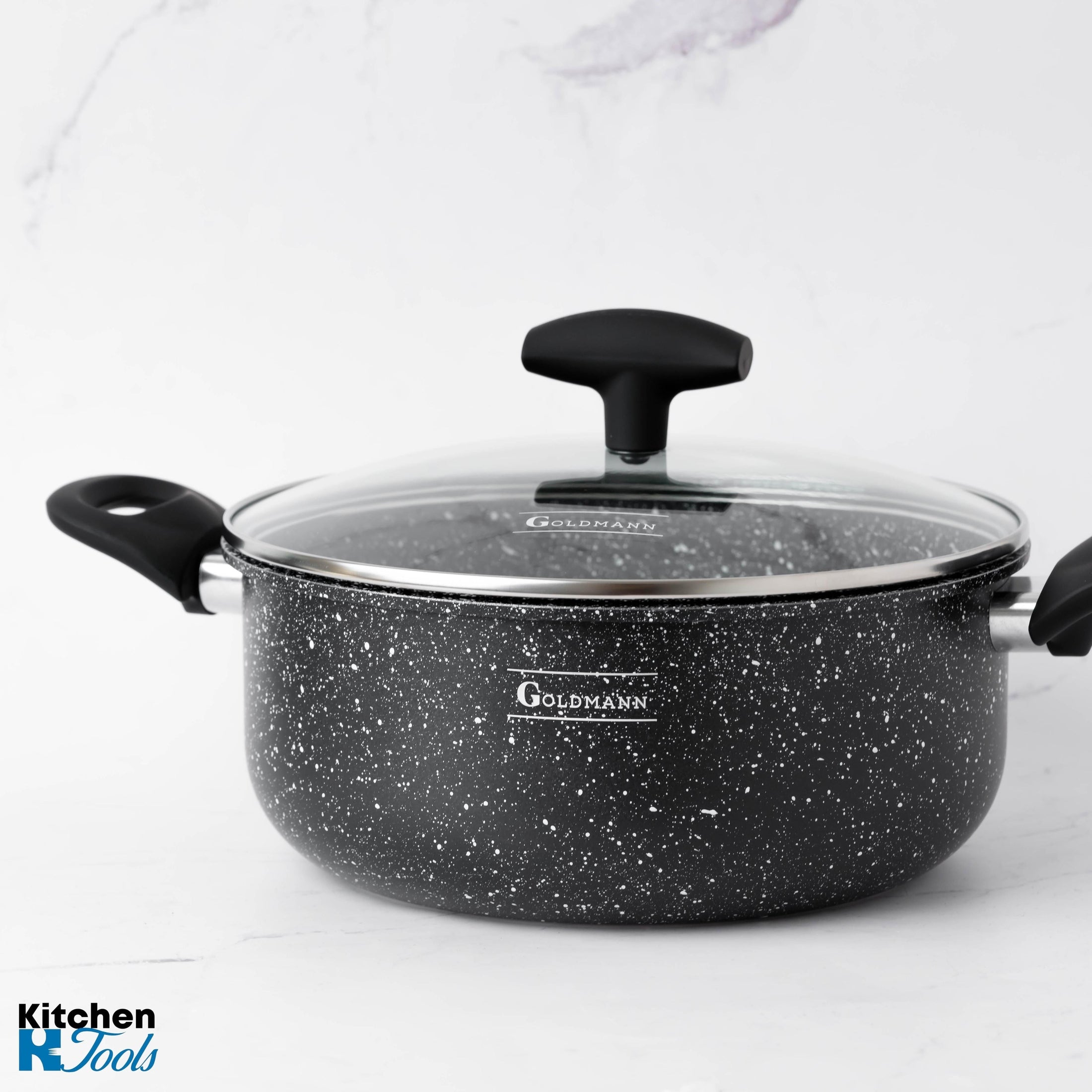 Cratiță din Aluminiu Presat cu Acoperire Ceramică, Goldmann