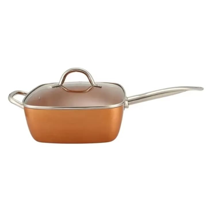 Set tigaie multifunctionala cupru Oliver Voltz 4.5L
