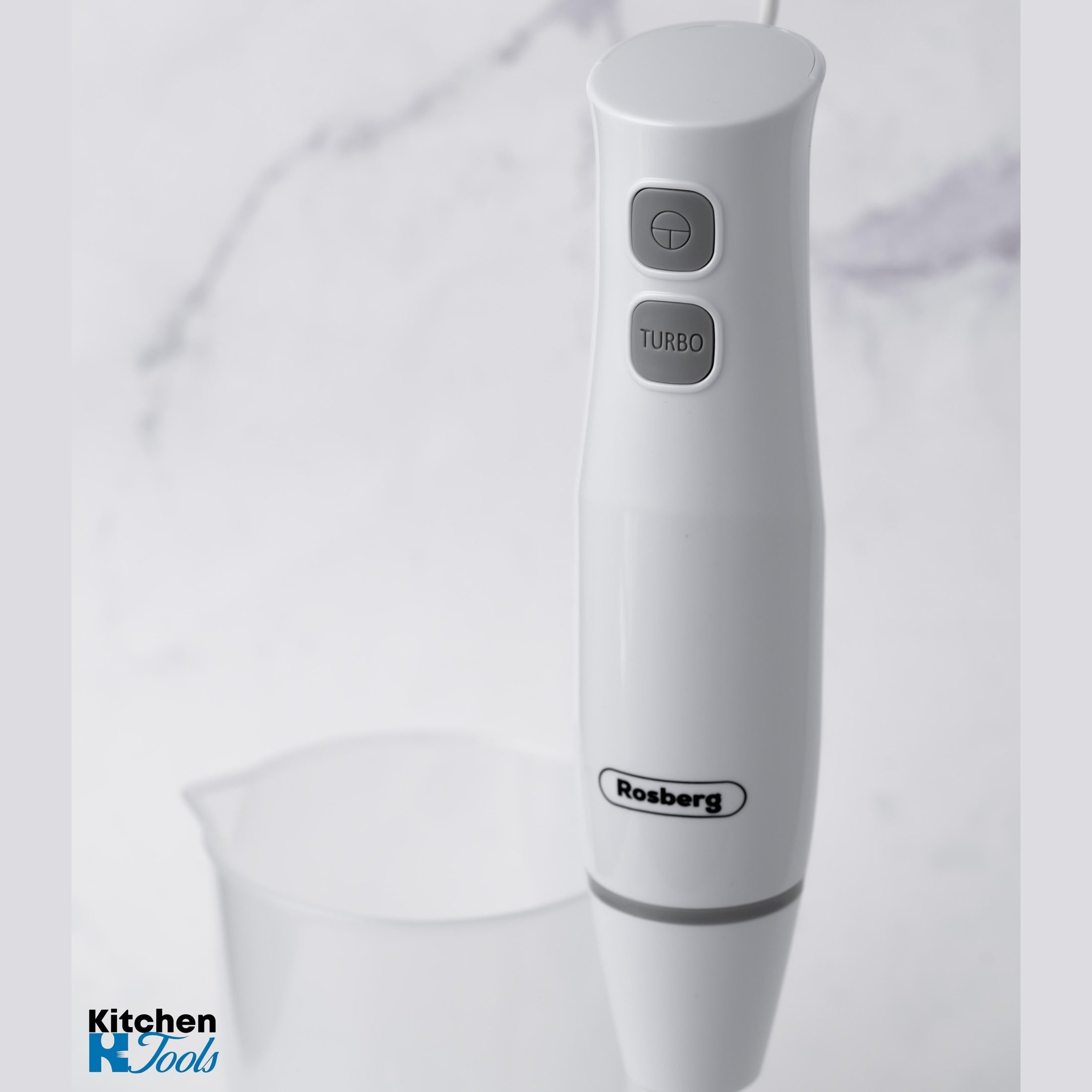 Blender Vertical Rosberg, 400W, 700ml, Alb