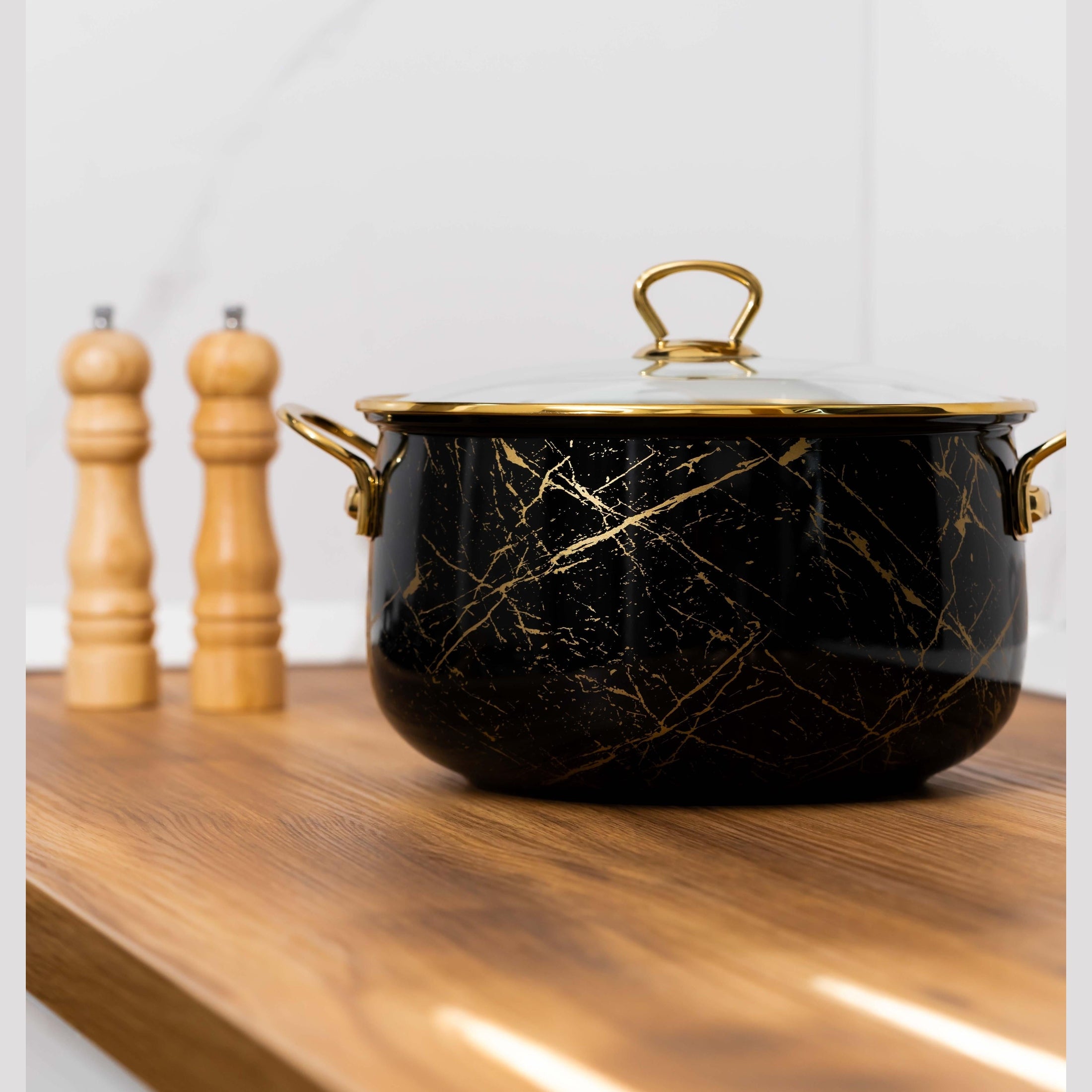 Cratiță Emailată Goldmann 24x15cm, Neagră