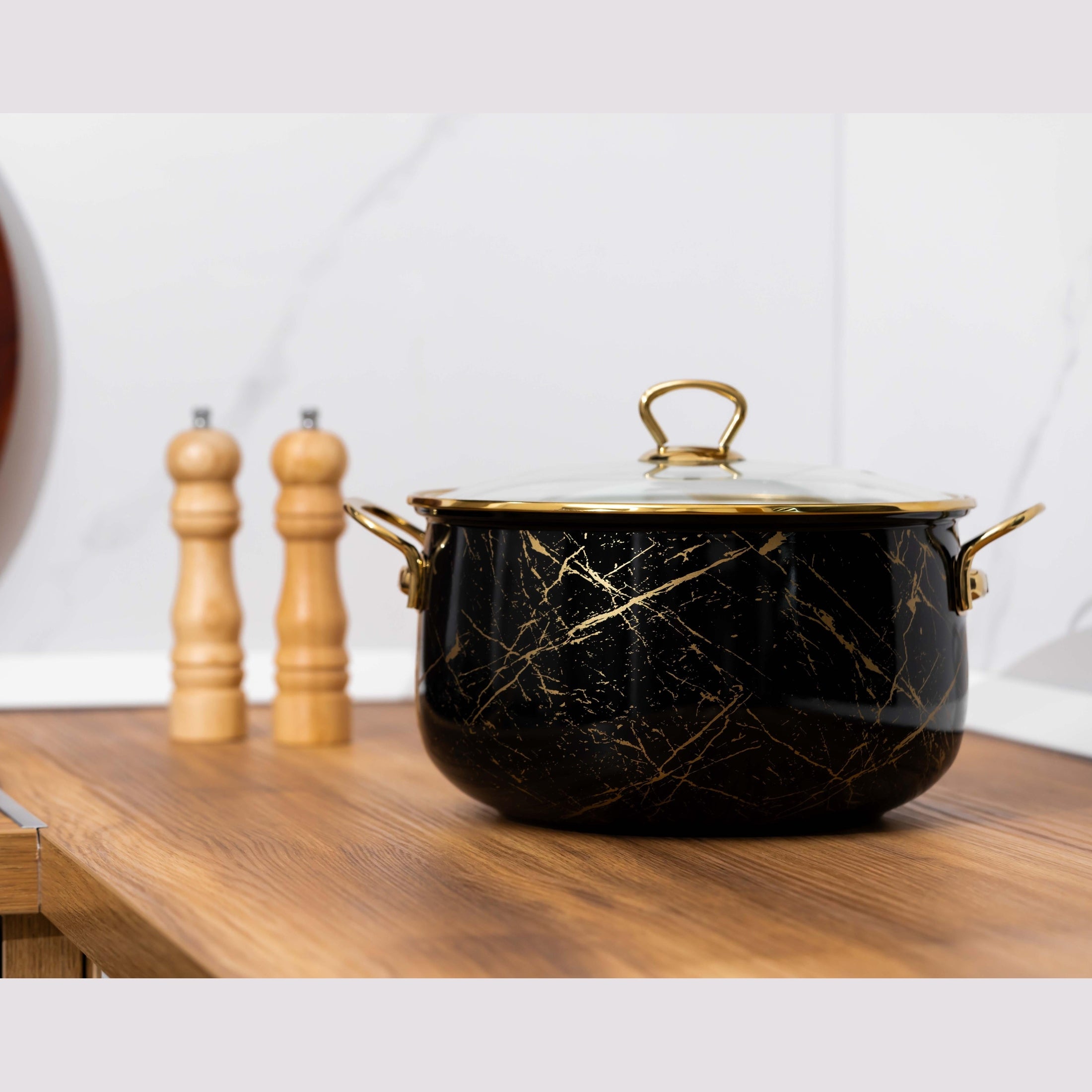 Cratiță Emailată Goldmann 24x15cm, Neagră