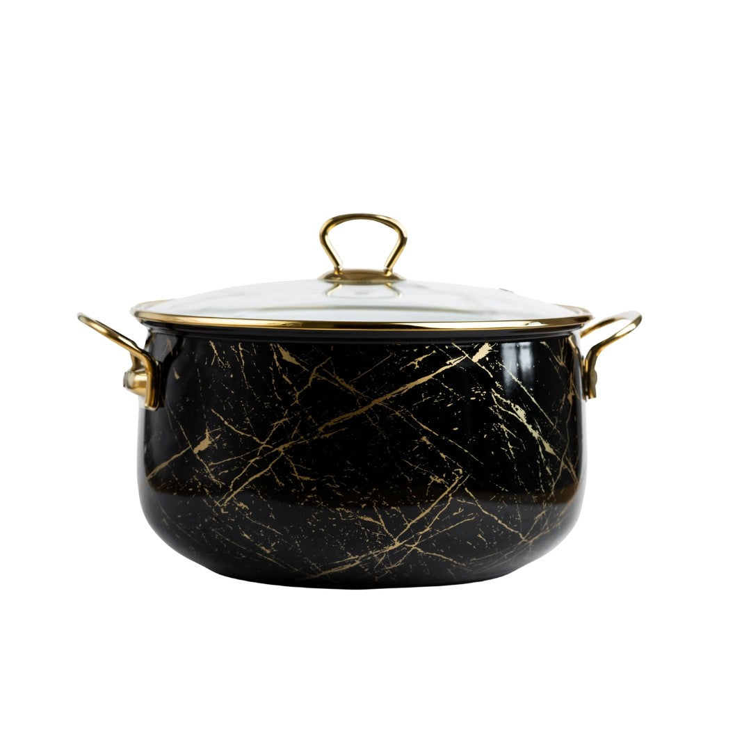 Cratiță Emailată Goldmann 24x15cm, Neagră