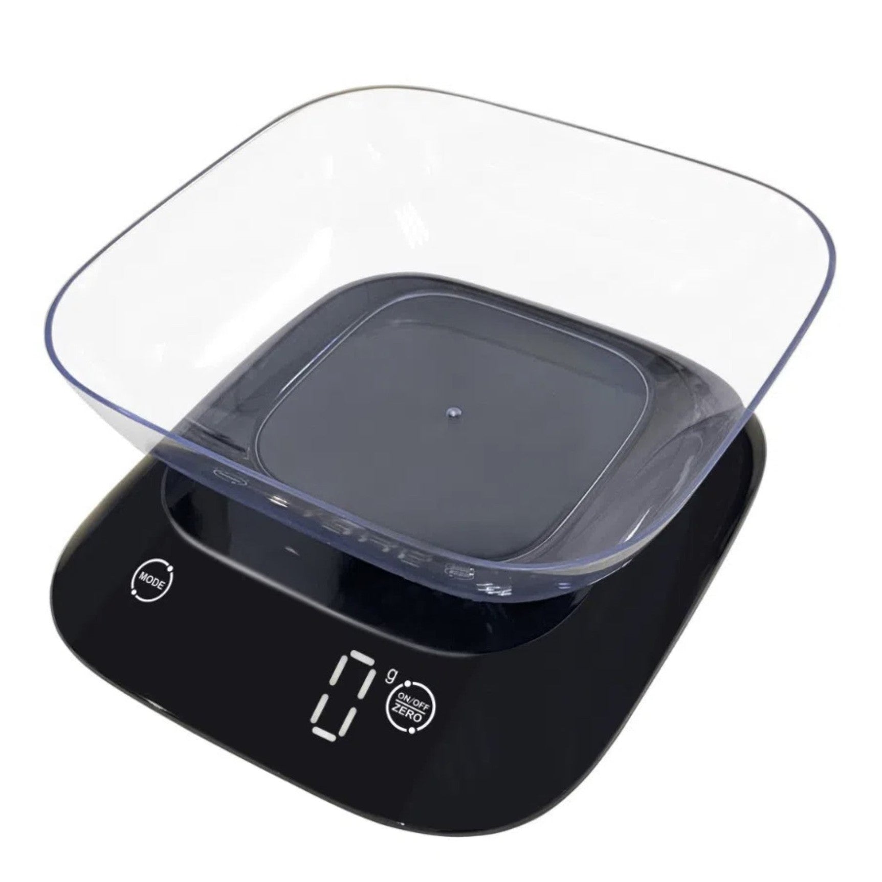 Cantar Digital Bucatarie Negru Rosberg, 5kg, Precizie