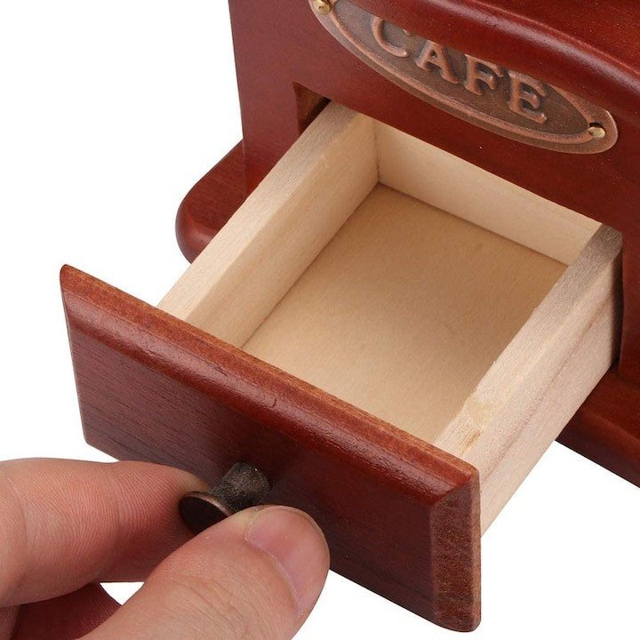 Rasnita Manuala Vintage Rosberg din Lemn Maro