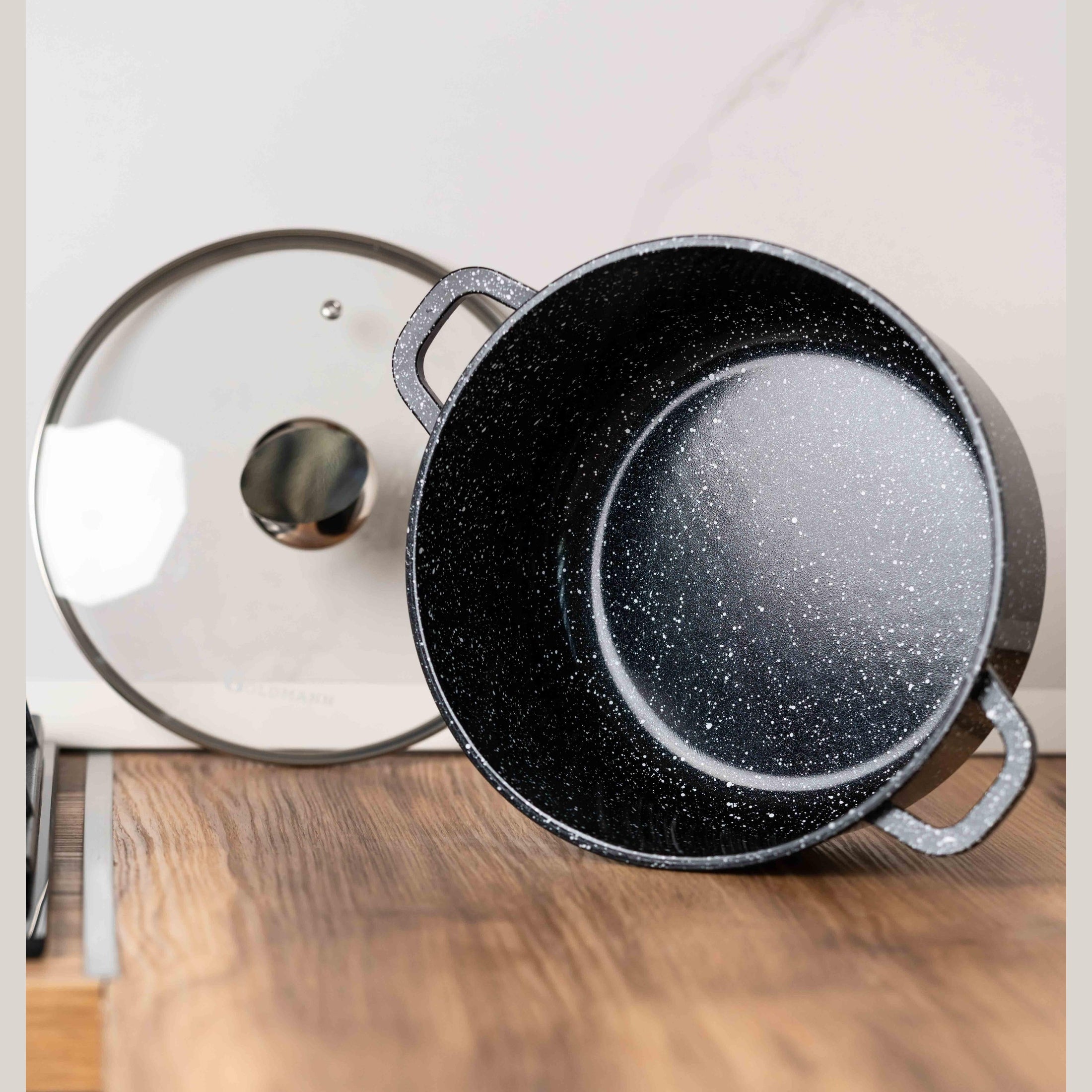 Set 6 Piese Cratite Goldmann - Aspect Marmorat