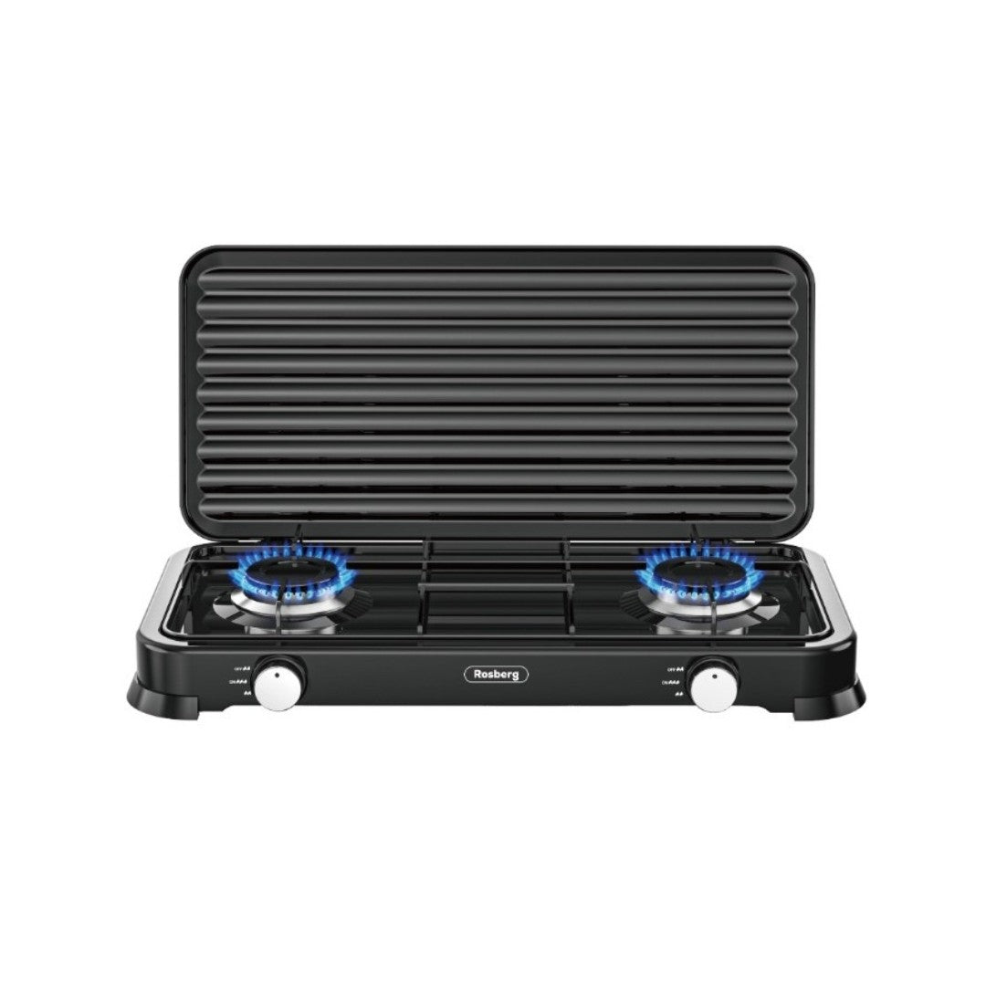 Aragaz cu două arzătoare și capac, Rosberg