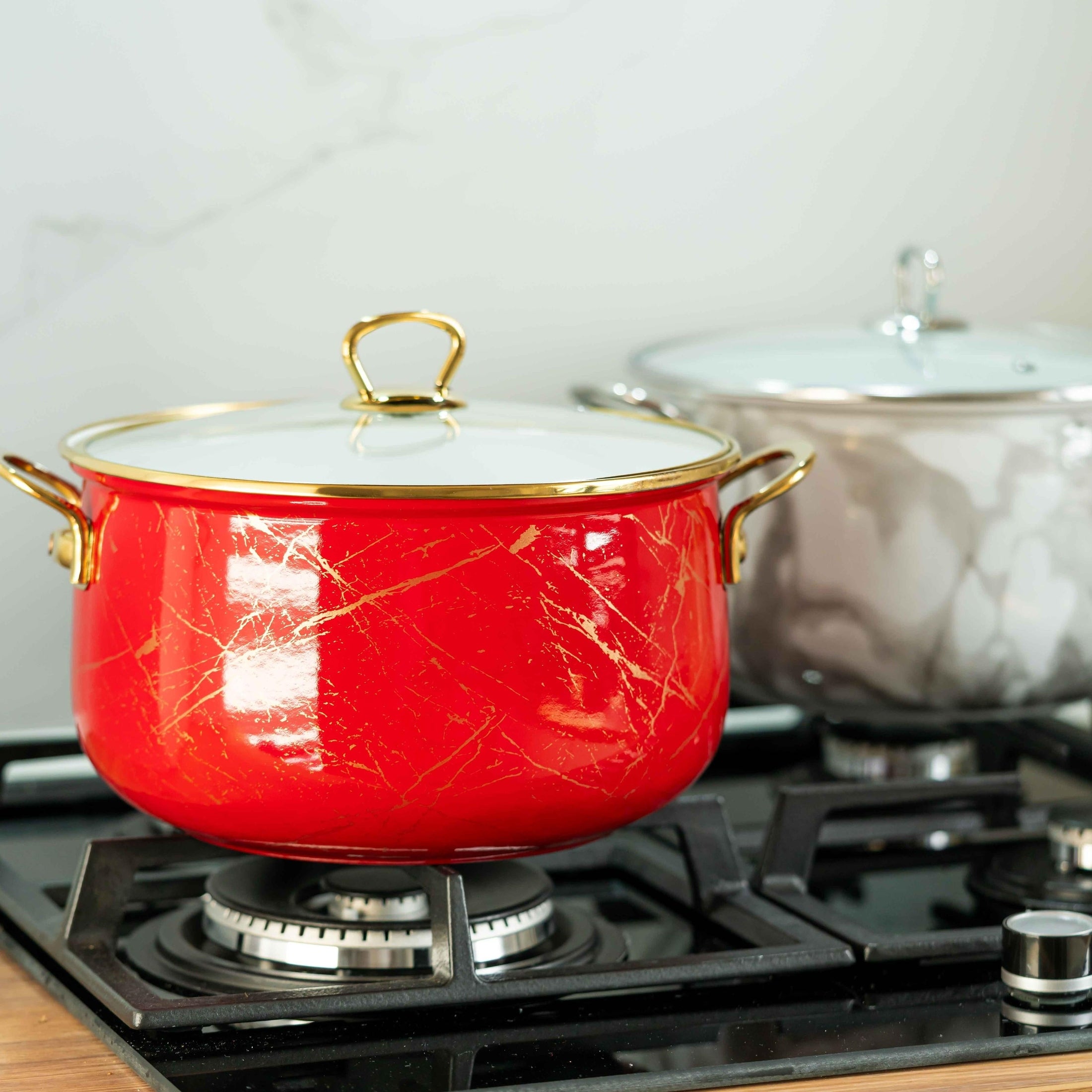 Cratiță Goldmann, 28x17cm, inductie, manere titan aurii