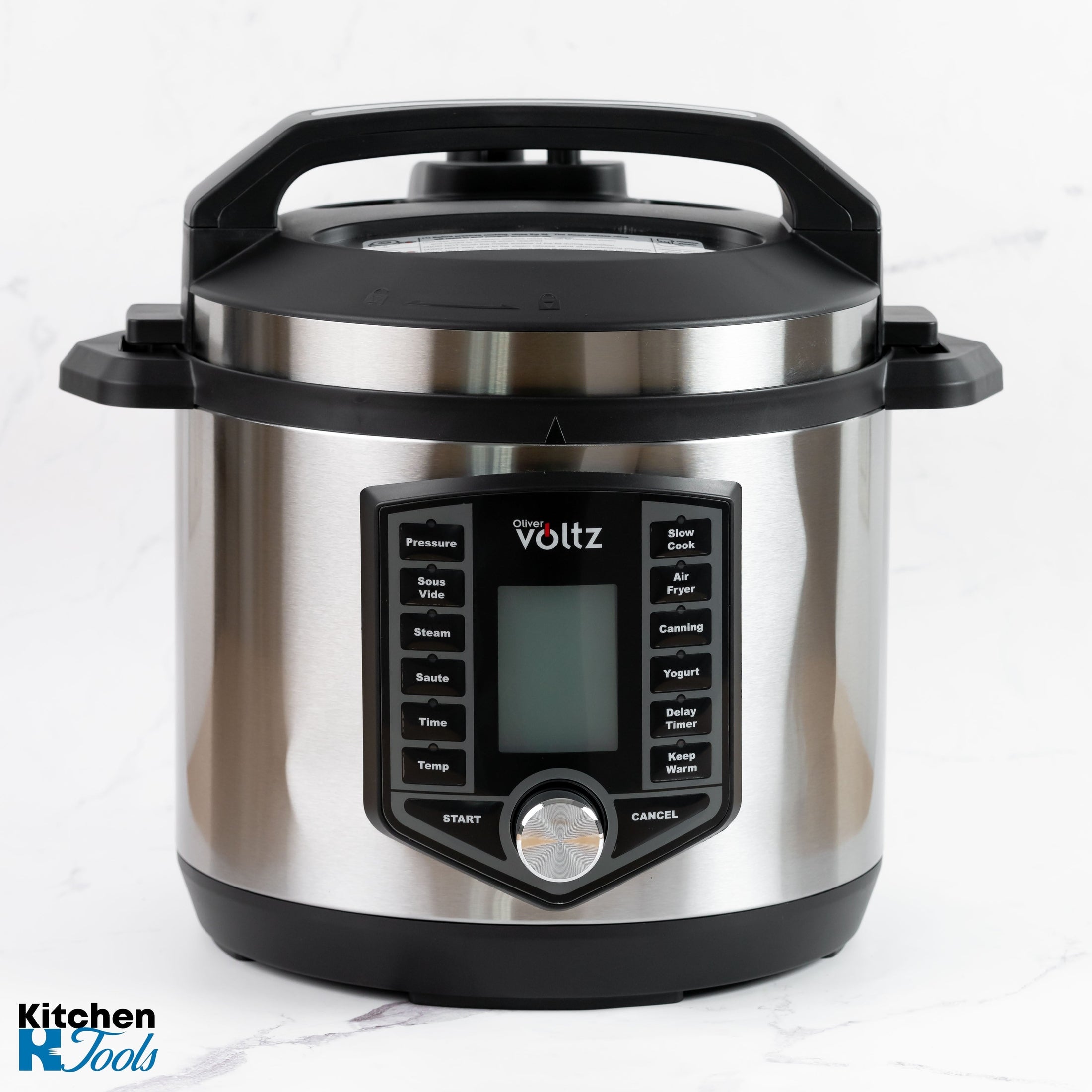 Oală sub presiune & Friteuză aer 2 în 1 Oliver Voltz