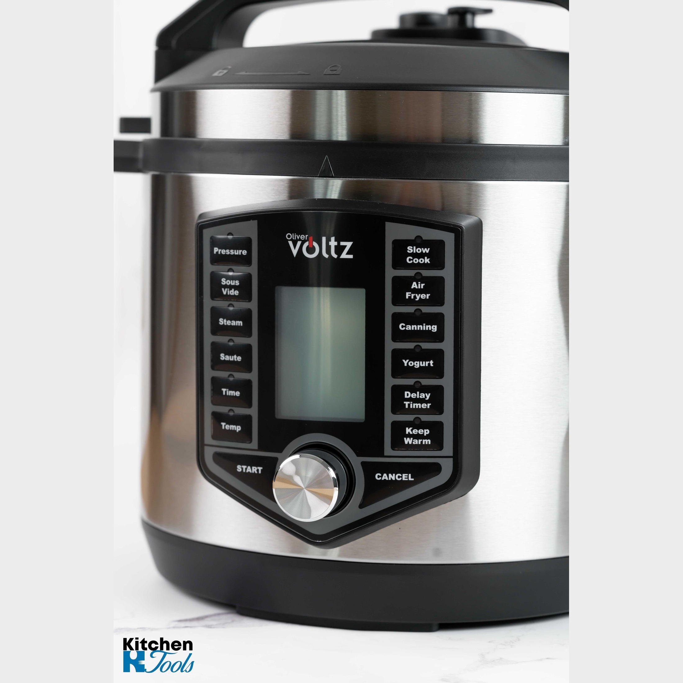 Oală sub presiune & Friteuză aer 2 în 1 Oliver Voltz