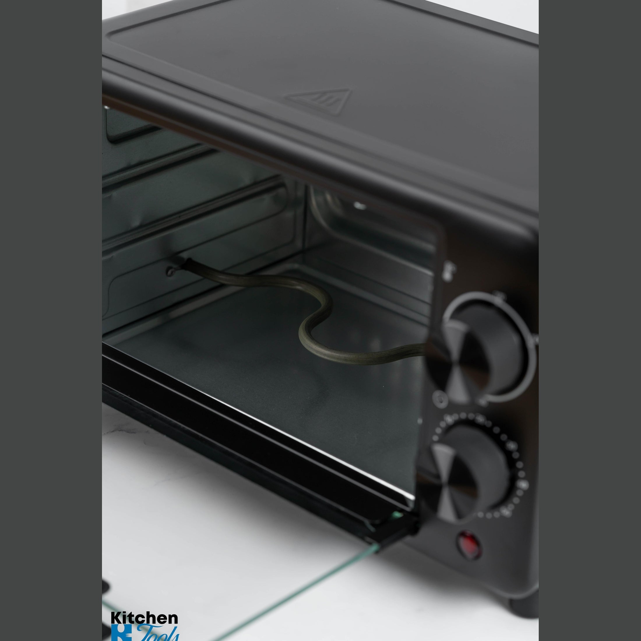 Mini cuptor electric Rosberg, negru, 9L capacitate