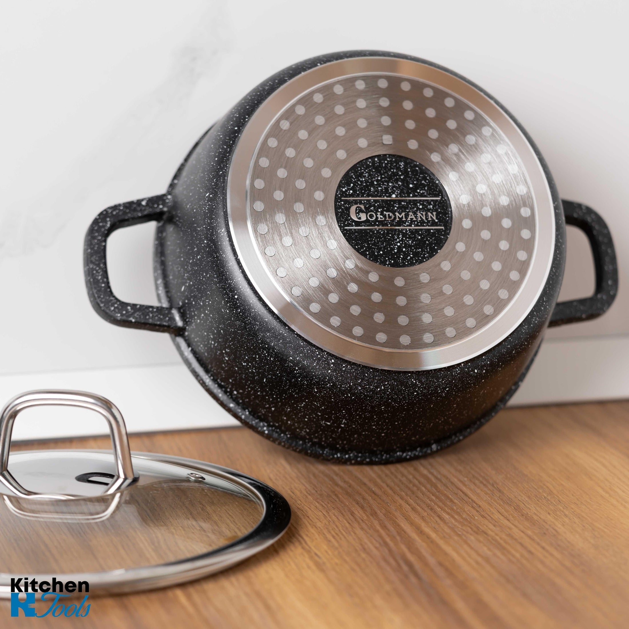 Cratită aluminiu Goldmann 7.9L cu capac termorezistent