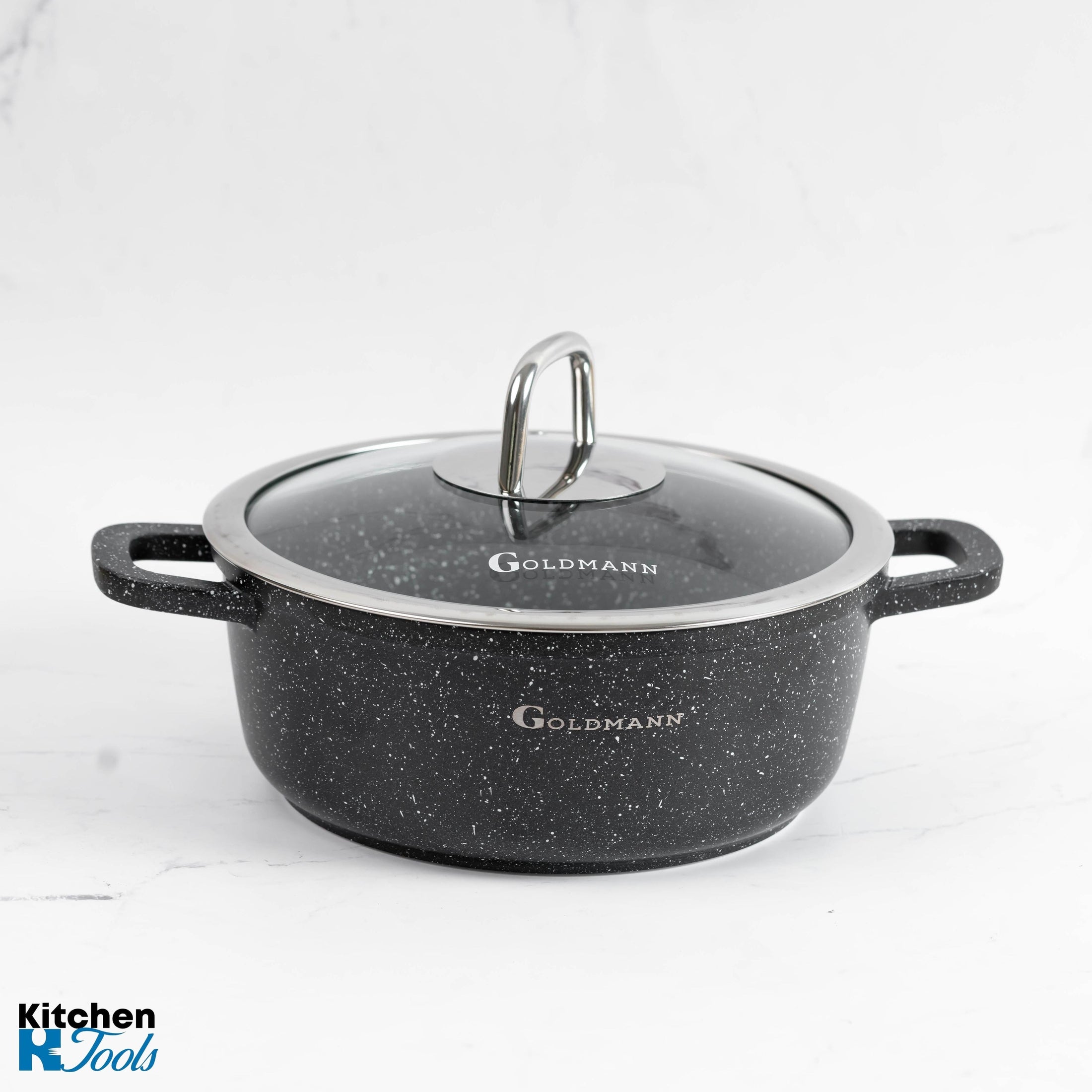 Cratiță aluminiu 26x12 cm, 5L, Goldmann, antiaderentă