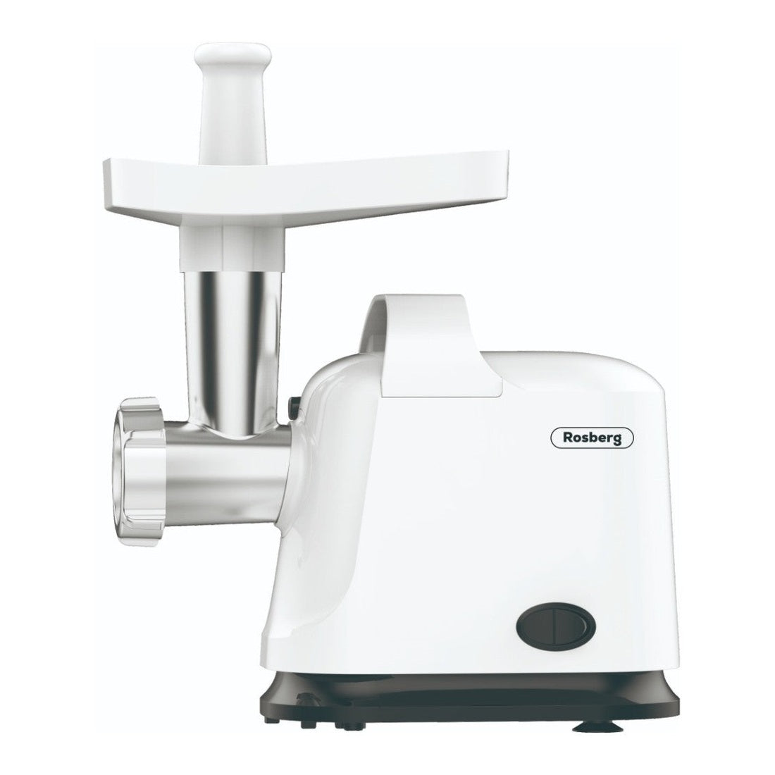 Mașina de tocat Rosberg, alb, cu storcător de roșii