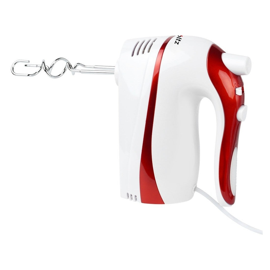 Mixer Oliver Voltz 500W, 5 viteze, Alb/Roșu