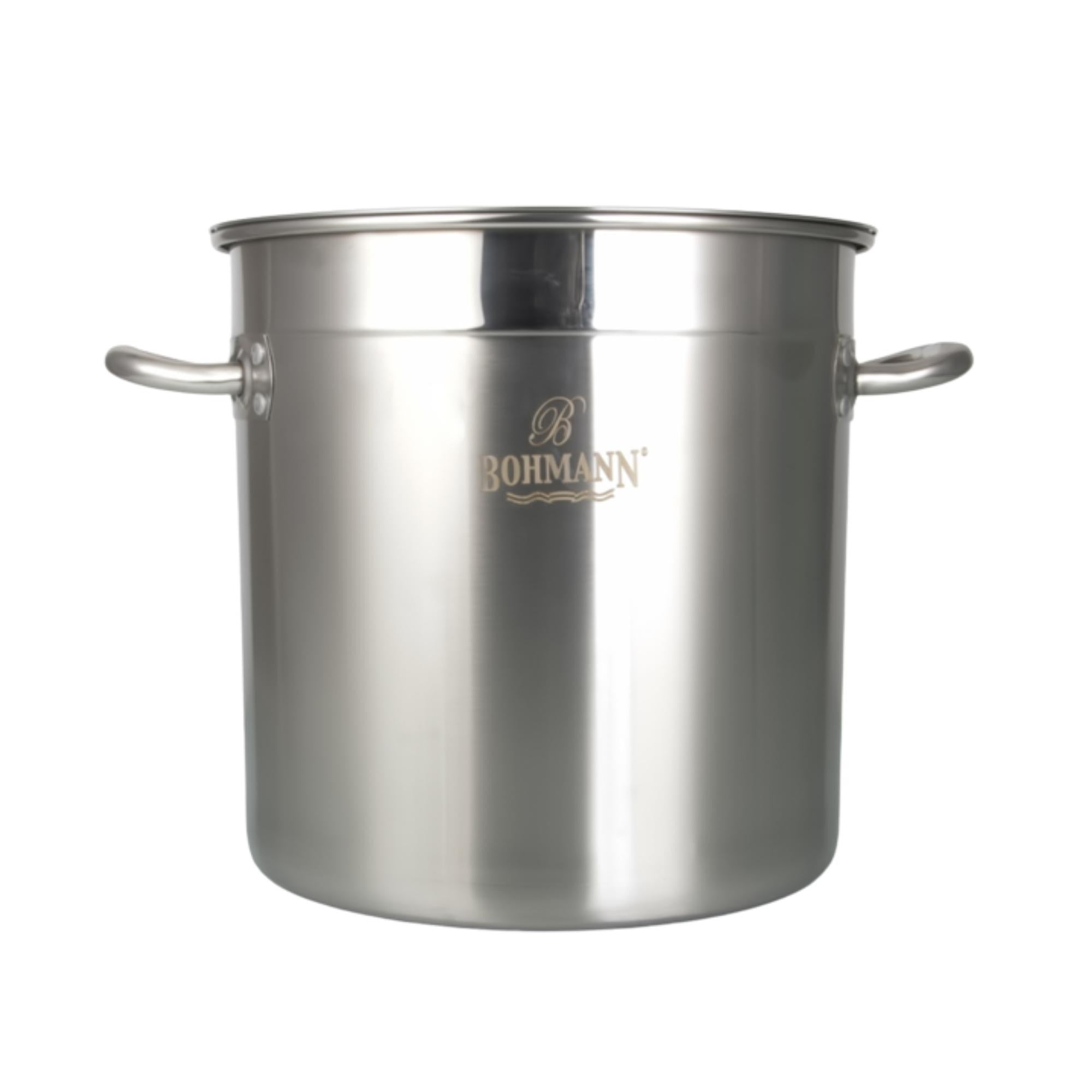 Oala din inox cu capac, 125L, 56.5cm înălțime