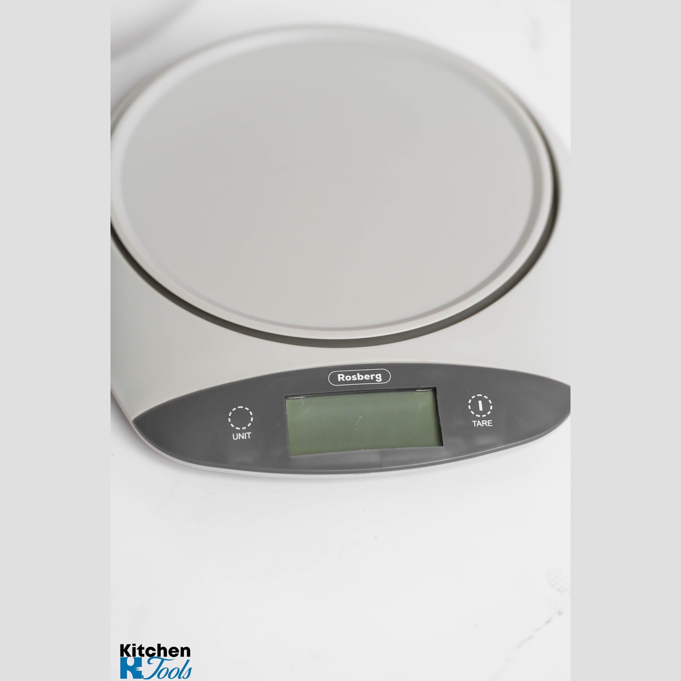 Cântar electronic bucătărie Rosberg, 5kg, Alb/Gri