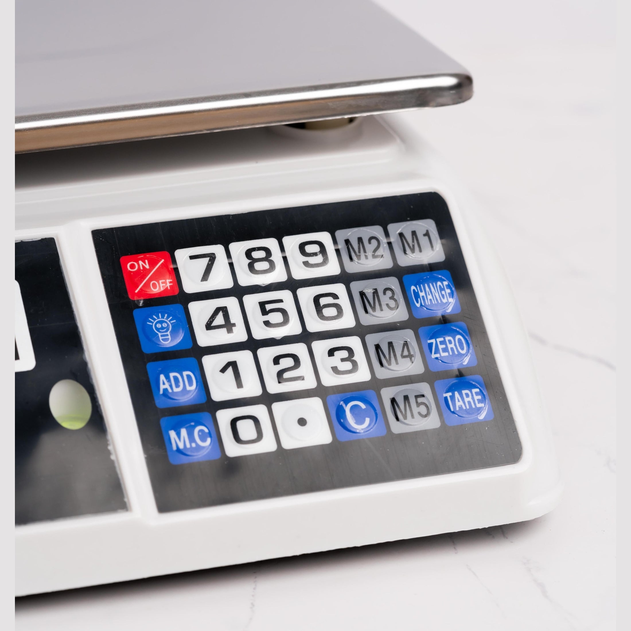 Cântar digital Rosberg cu afișaj LCD, până la 40kg