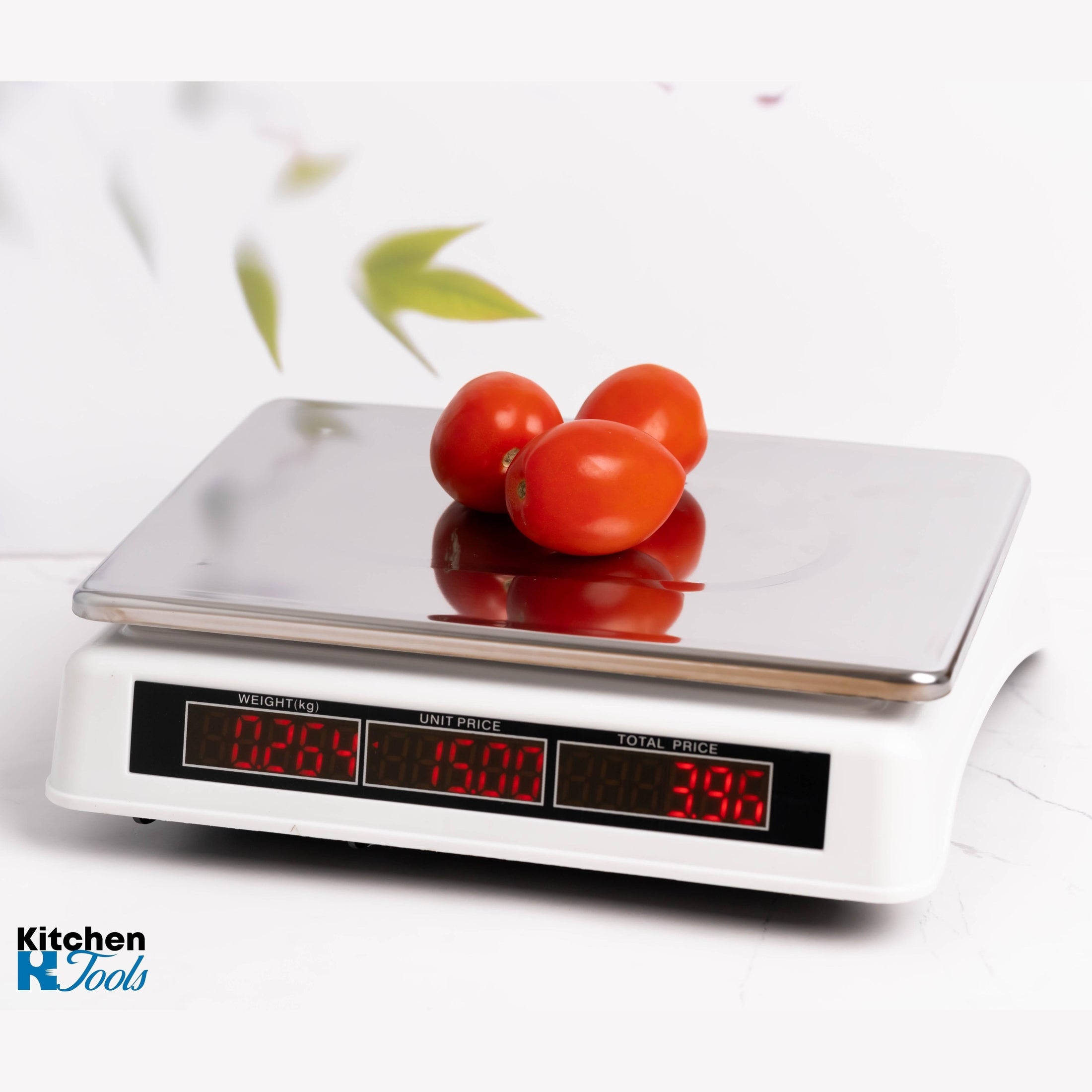 Cântar digital Rosberg cu afișaj LCD, până la 40kg