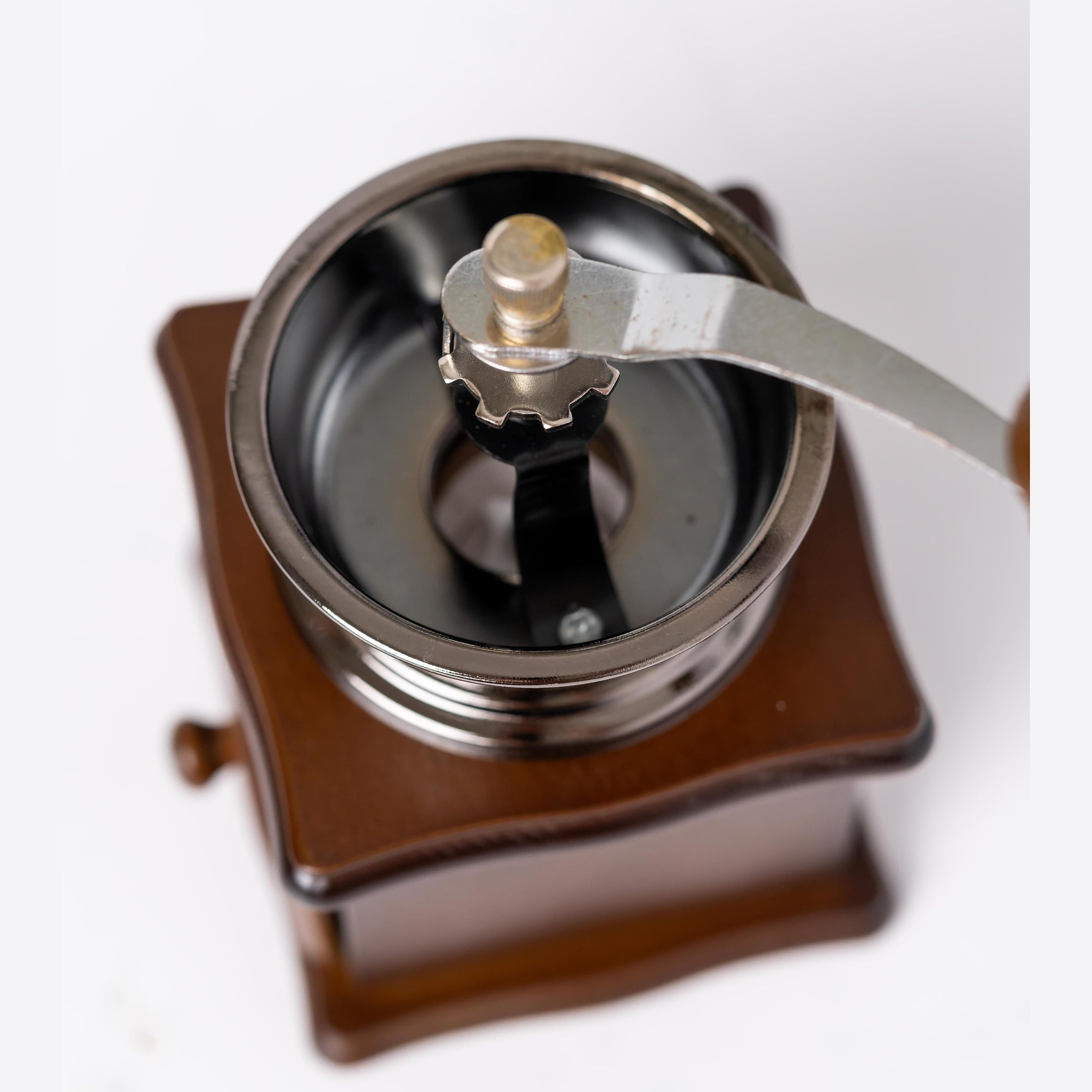 Rasnita Manuala Vintage Rosberg din Lemn Maro